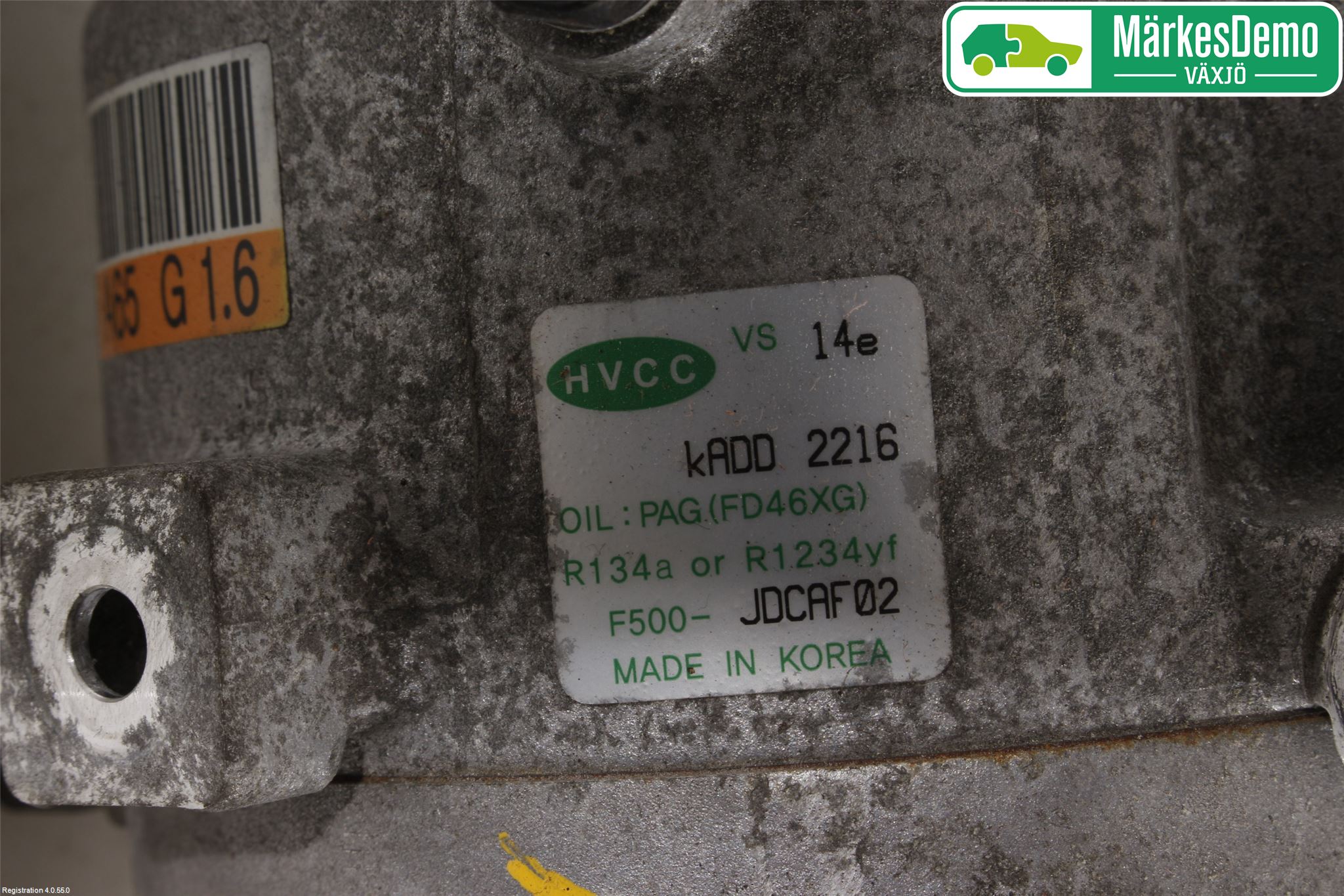 Hyundai i30 GD 13-17 Varme Ac Kompressor