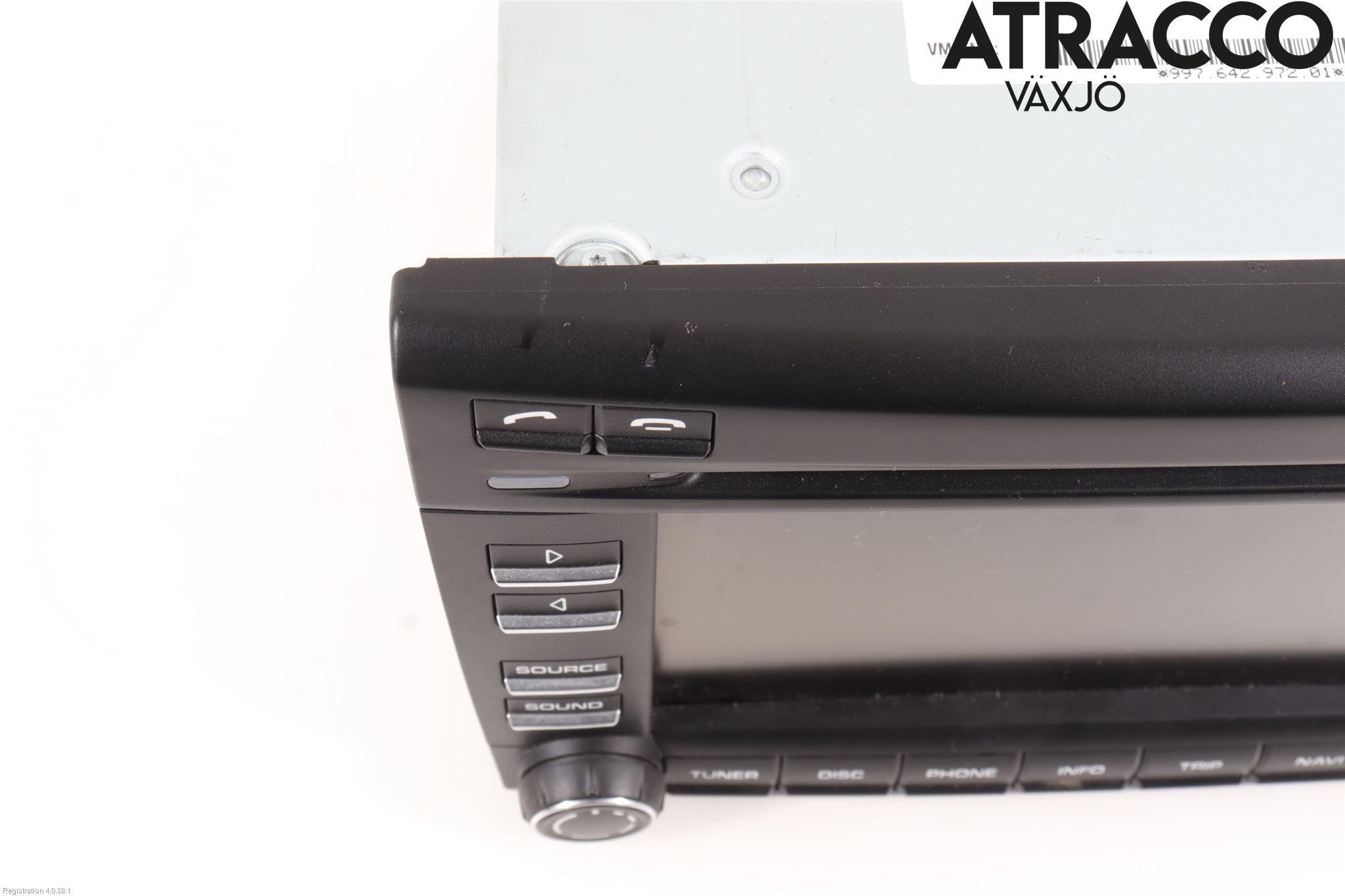 Porsche 911 (997) 05-12 Stereo Radio Med Cd