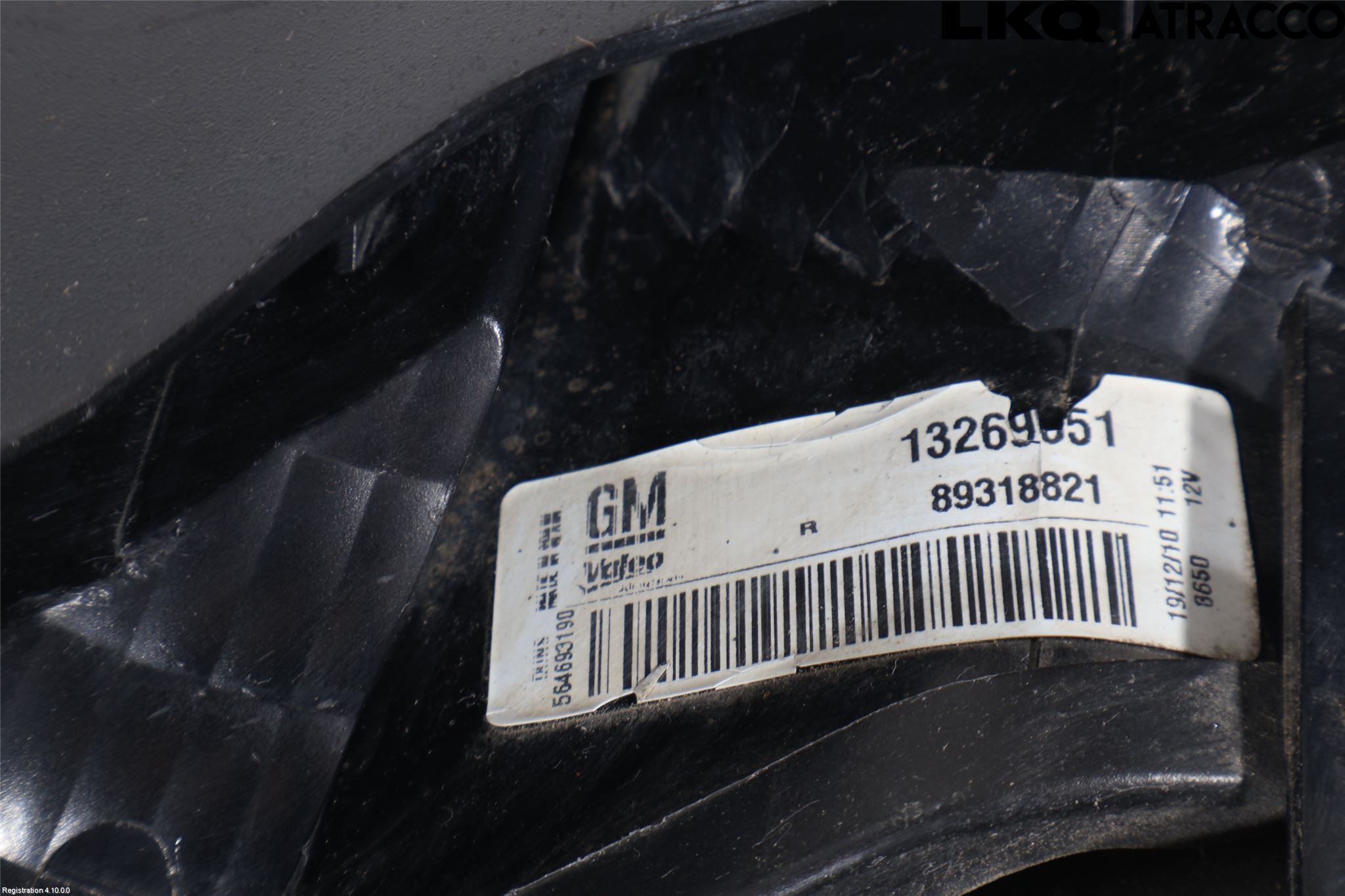Opel CORSA D 07-14 Baklykt Høyre
