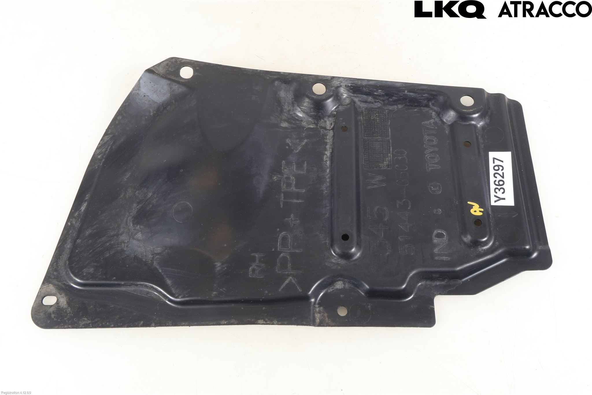 Toyota AURIS 13-19 Bunnplate U Motor-Gear-Dørk
