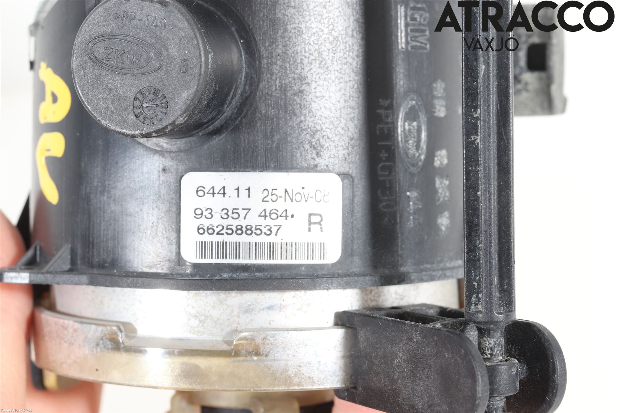 Opel ZAFIRA B 06-14 Frontlykt-Kurve-Tåkelys