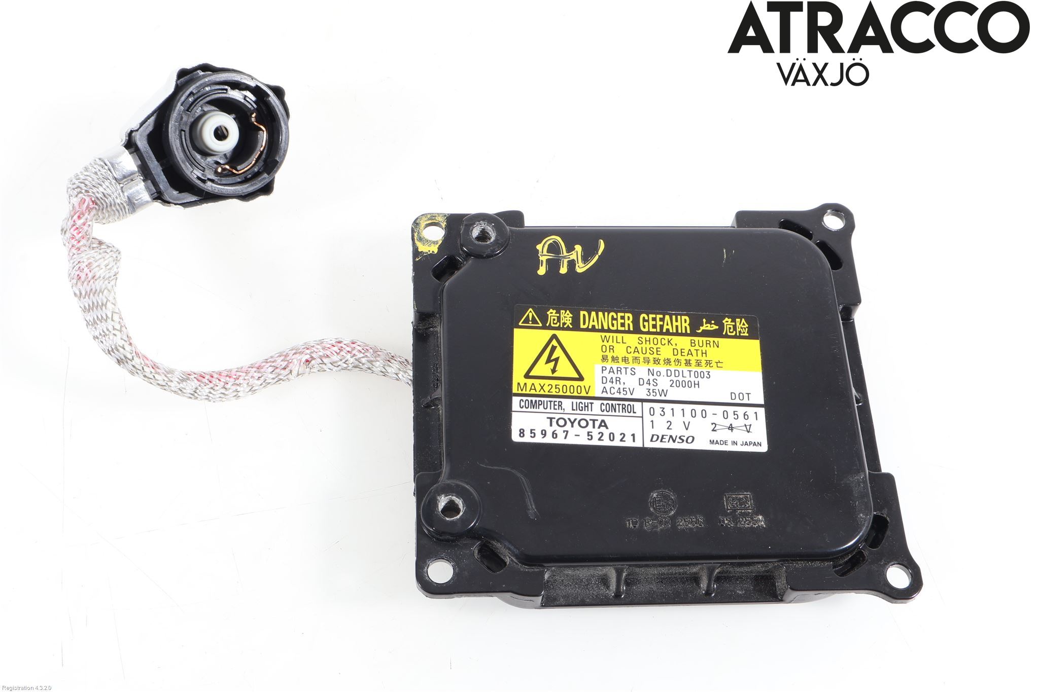 Toyota AURIS 10-12 Styreenhet Xenon