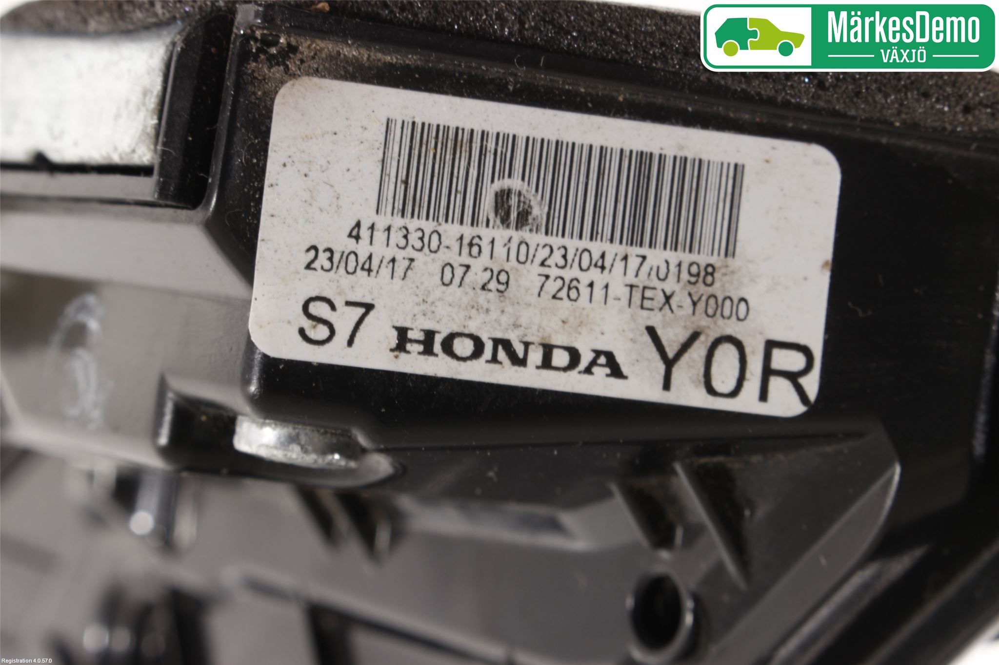 Honda CIVIC 17-22 Dørlås - Låsekasse