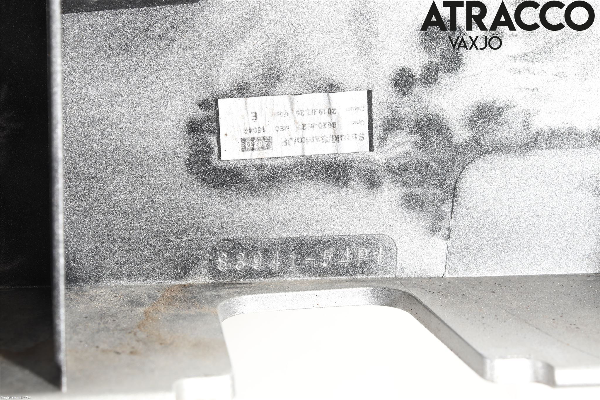 Suzuki VITARA 15- Refleksplate - Skiltplate
