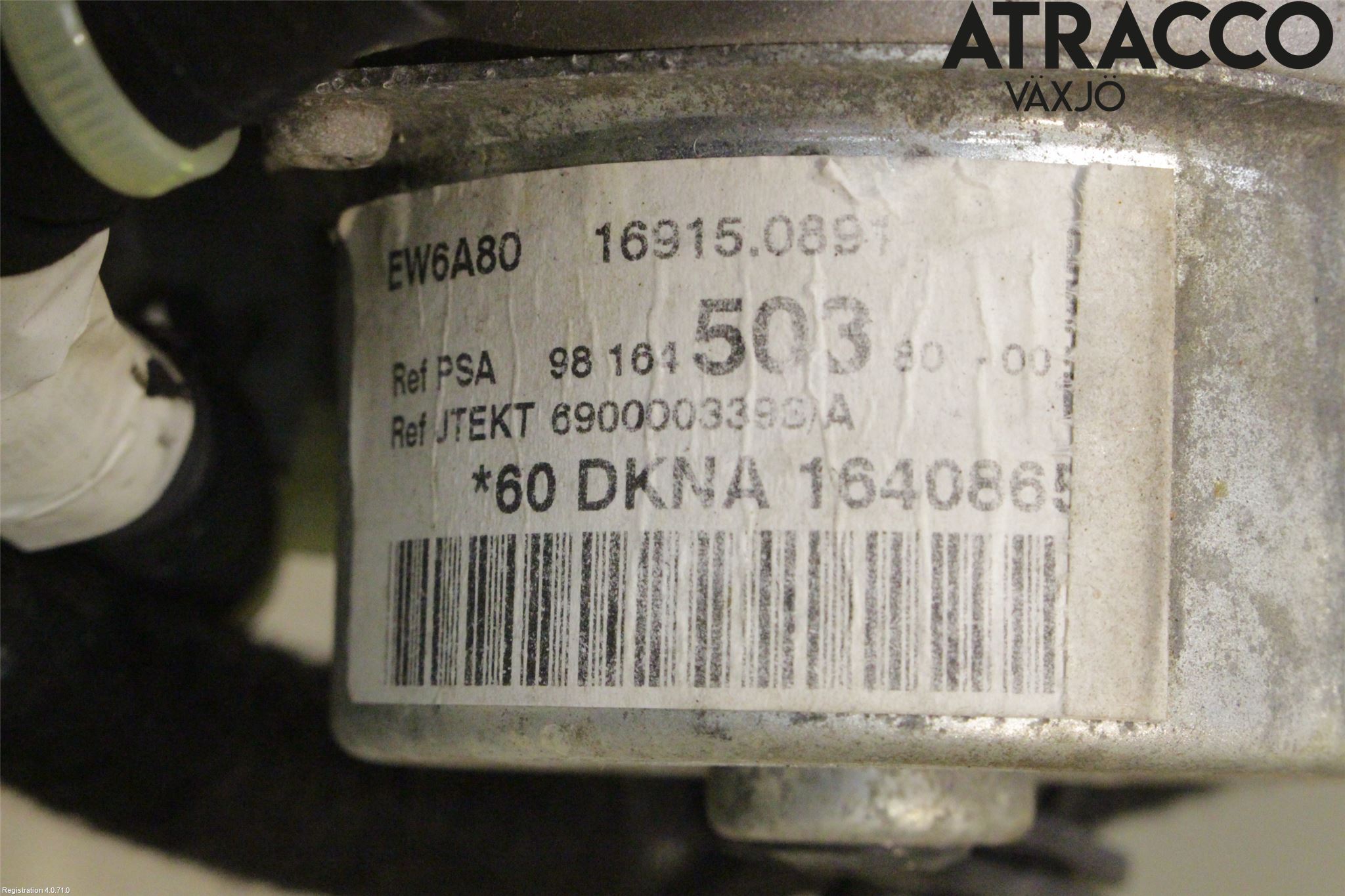 Peugeot PEUGOT 208 16-19 Servo Snekke - Tannstang