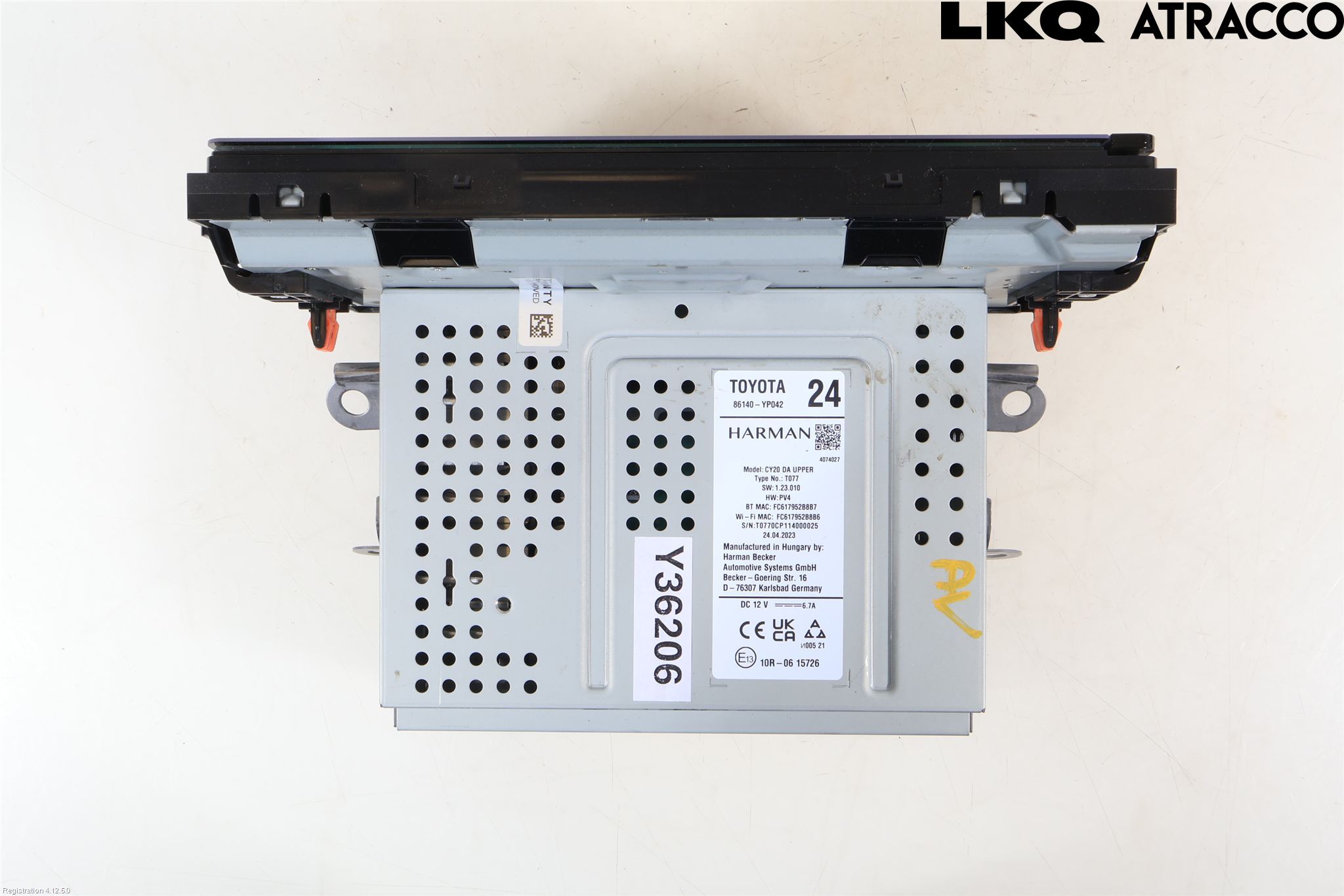 Toyota YARIS CROSS XP21 21- Stereo Radio Med Cd