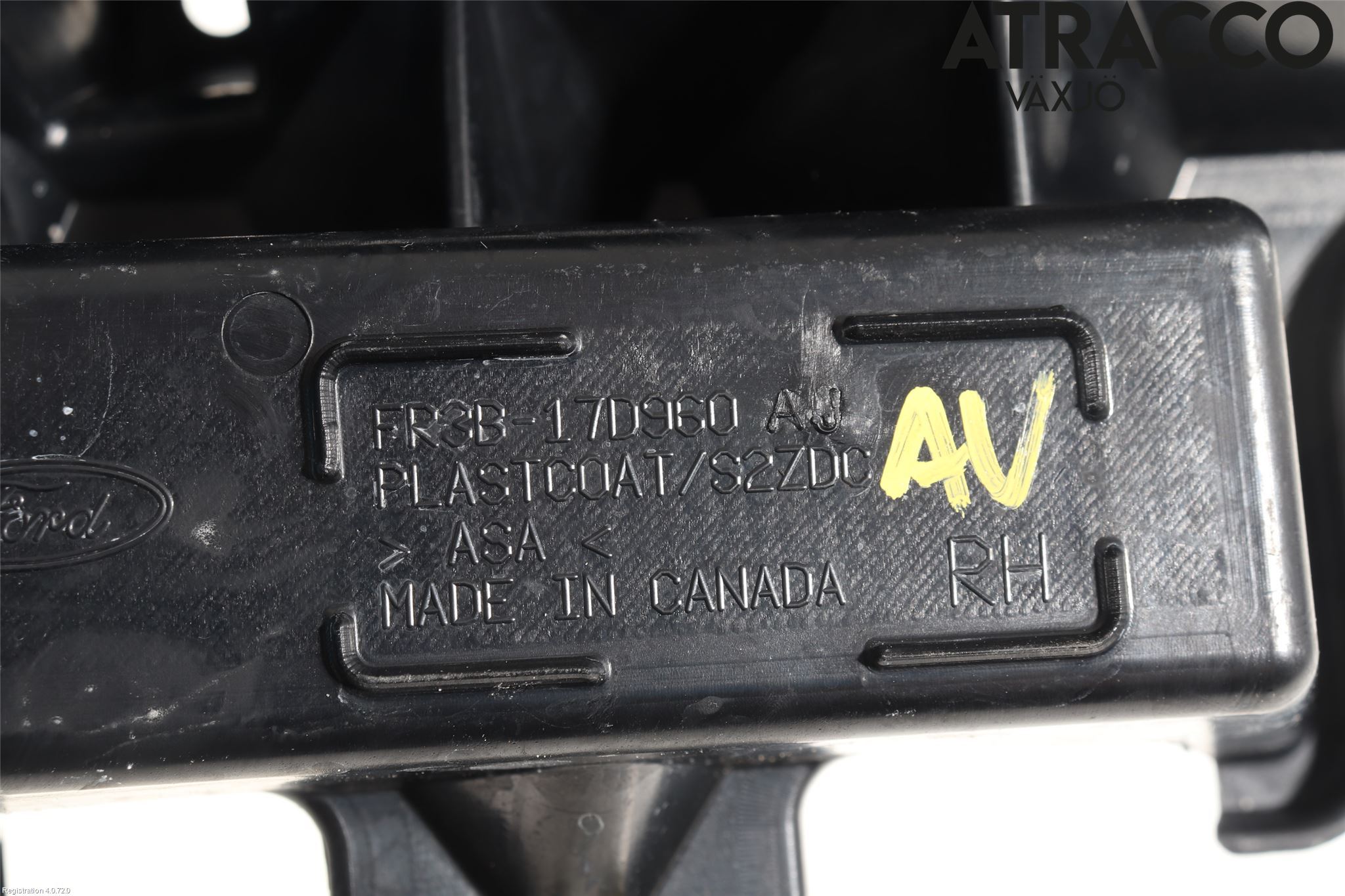 Ford MUSTANG VI 15-22 Støtfangerfeste Bak Høyre