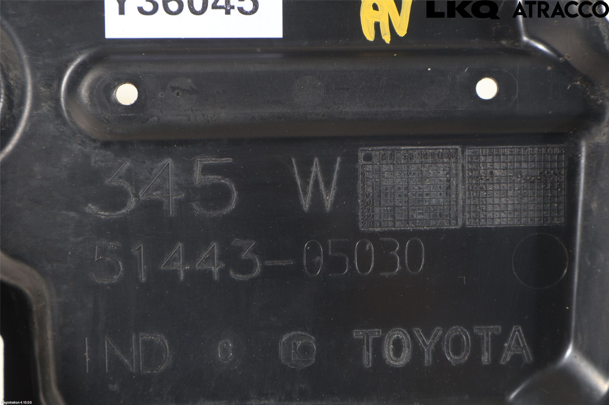Toyota AURIS 13-19 Bunnplate U Motor-Gear-Dørk