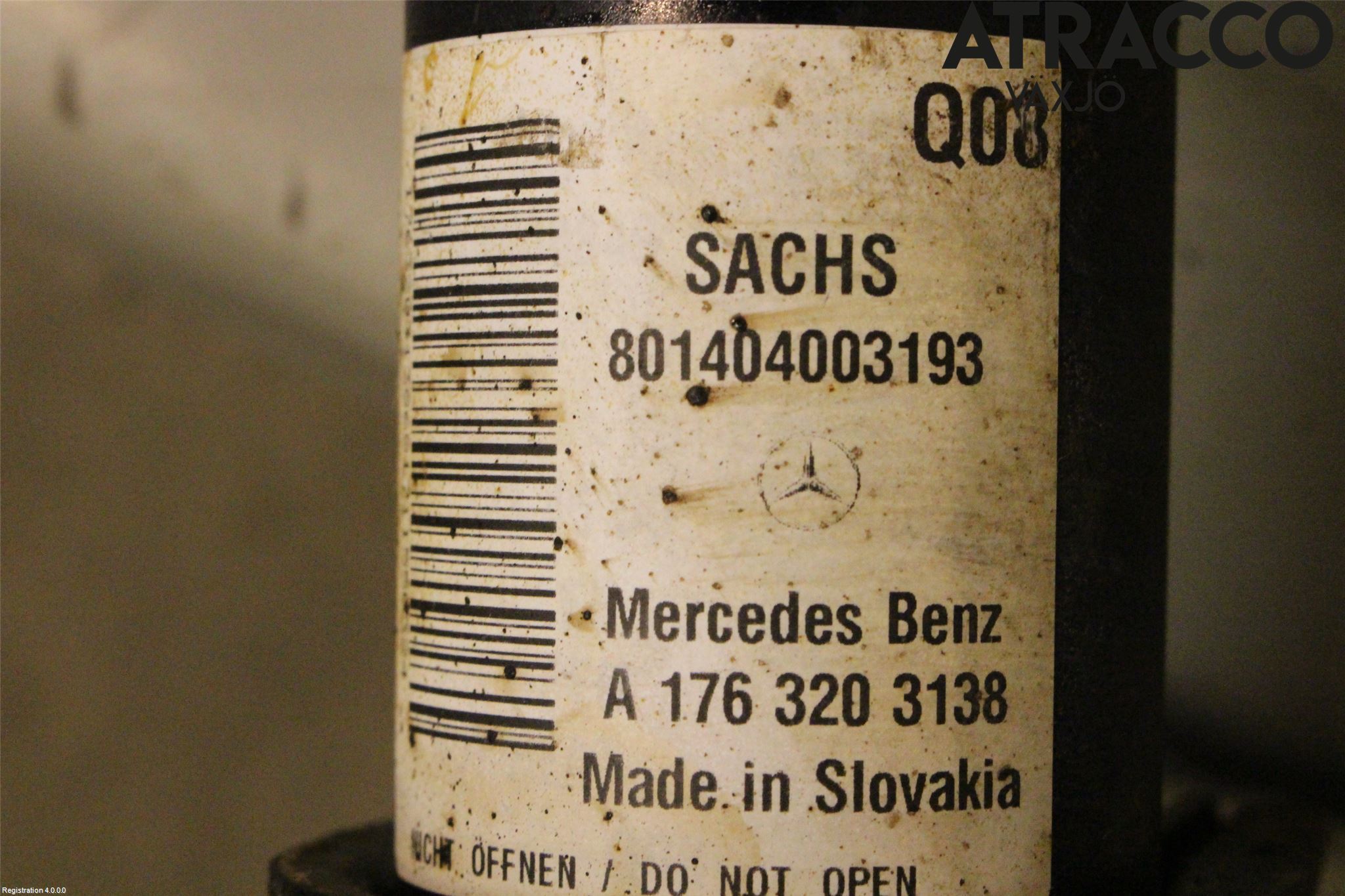 Mercedes-Benz MB CLA-KLASS (C117/X117) 13-19 Fjærbein Foran Venstre