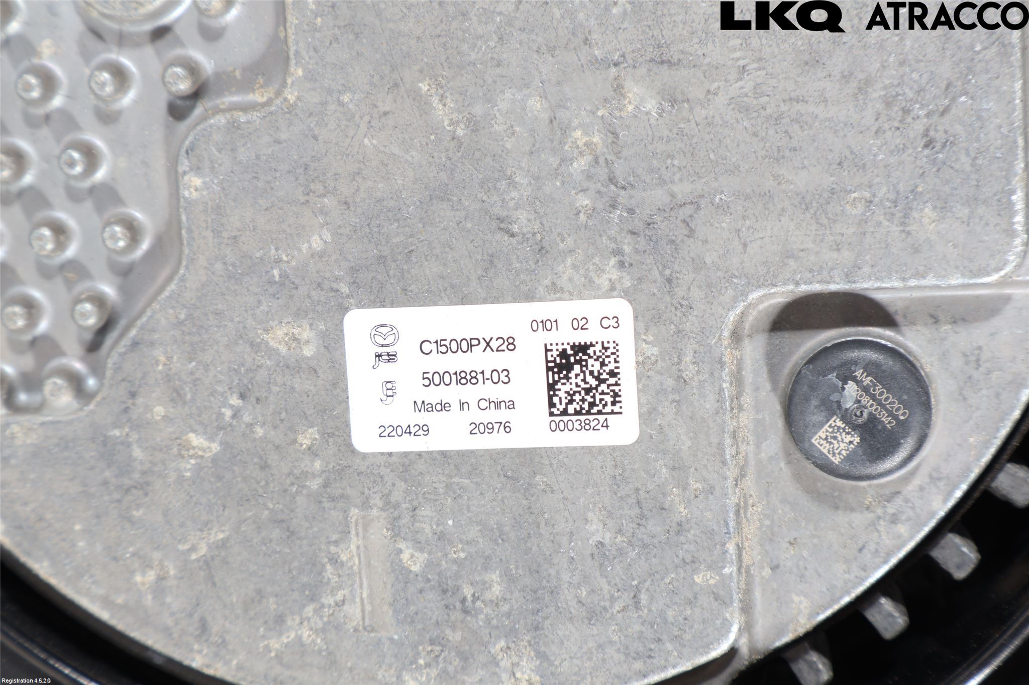 Mazda CX-60 22- Kjølevifte-Radiator Hus-Kåpe