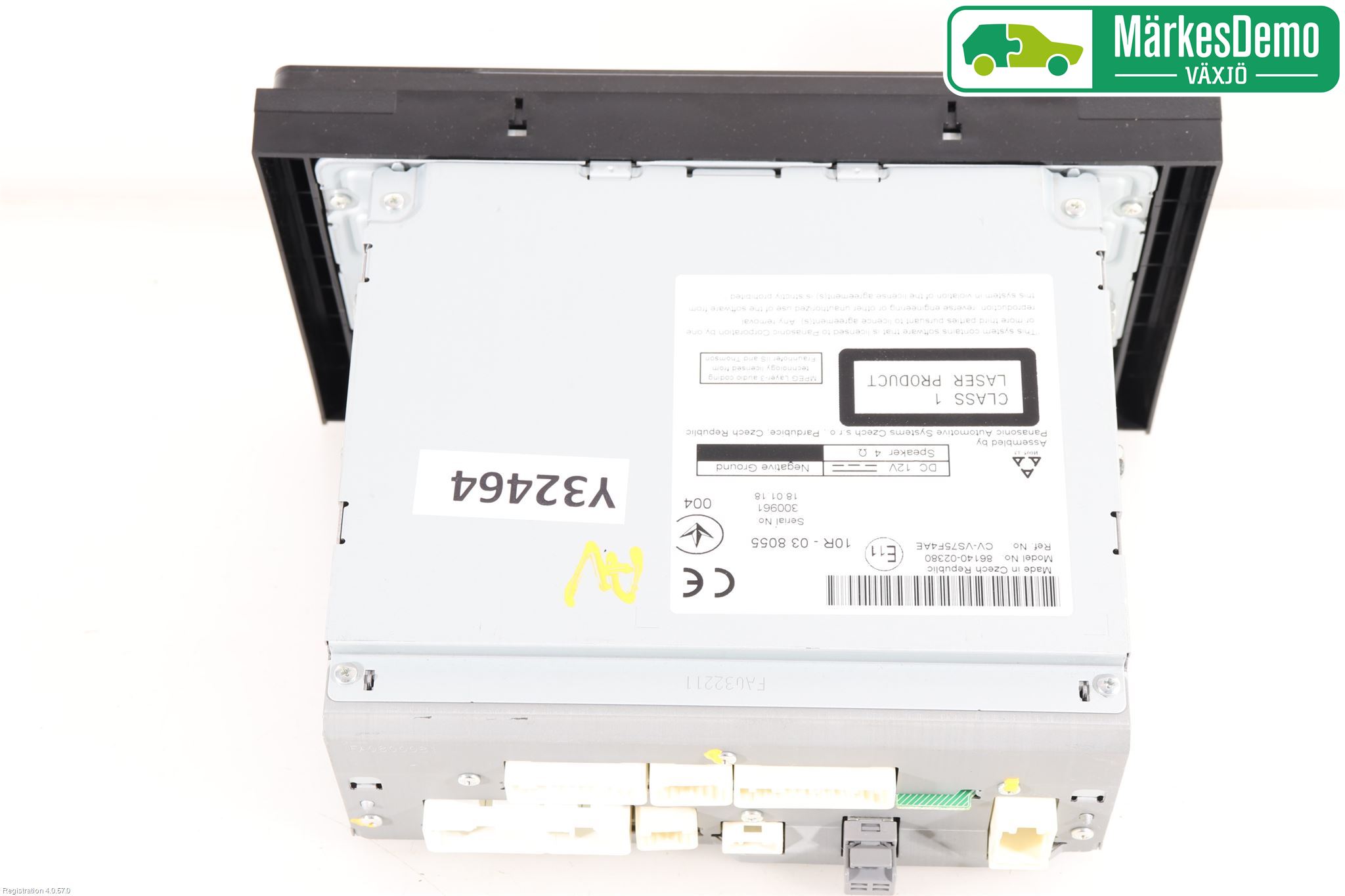 Toyota AURIS 13-19 Stereo Radio Med Cd