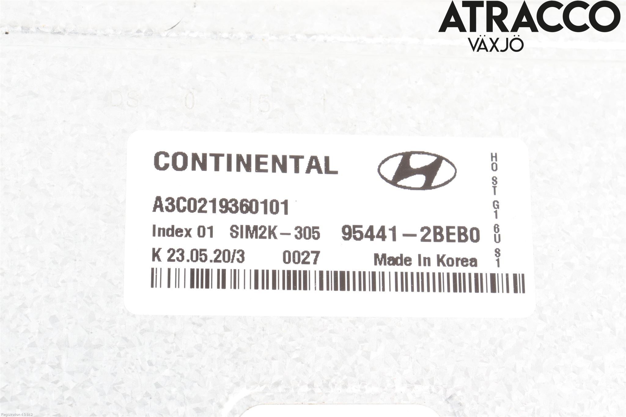 Hyundai KONA/ELECTRIC OS 18-23 Styreenhet Gearkasse
