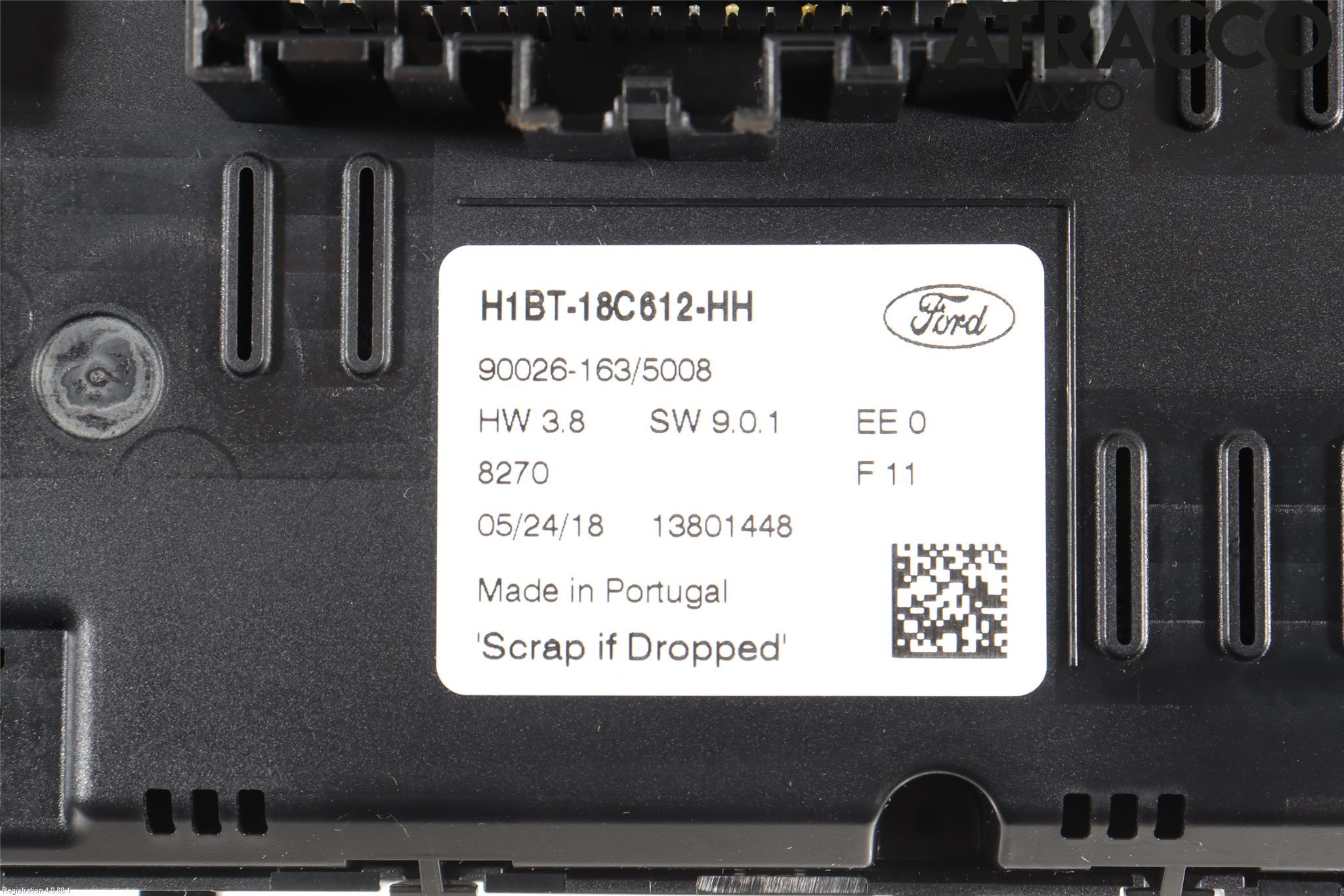 Ford FIESTA (VII) 18-23 Varme Ac Betjening-Display