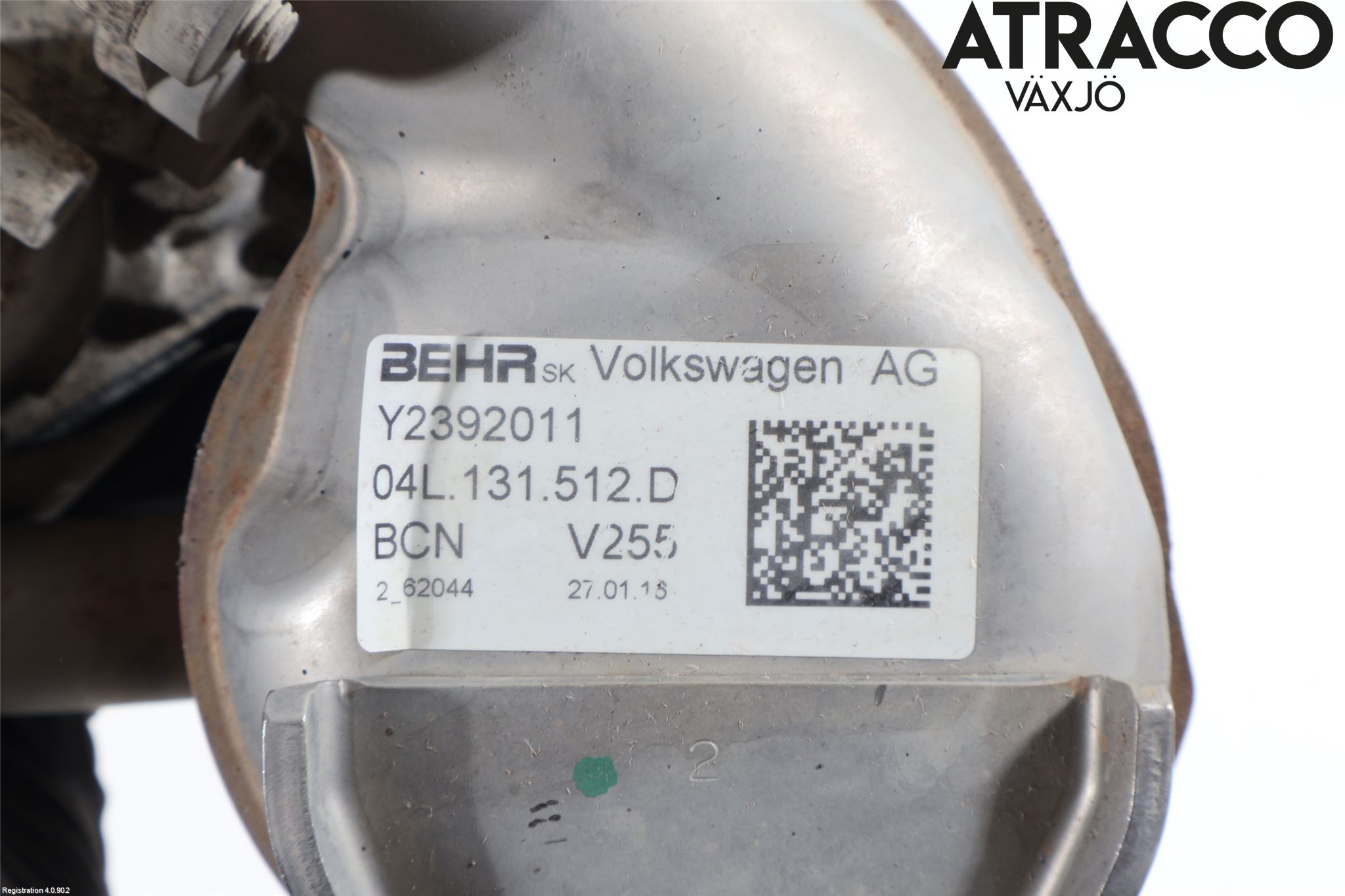 Volkswagen VW SHARAN 11- Eksos Kjøler