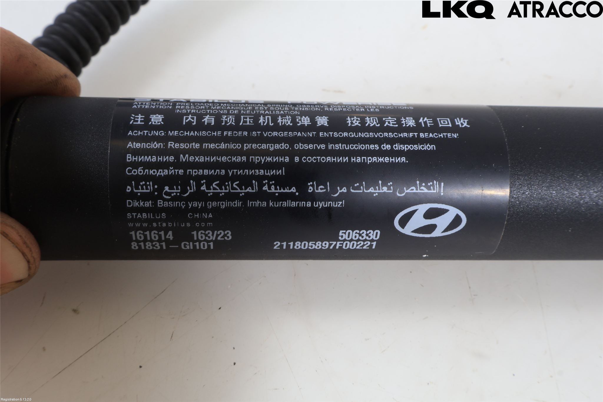 Hyundai IONIQ 5 NE 22- Baklukeåpner Automatisk