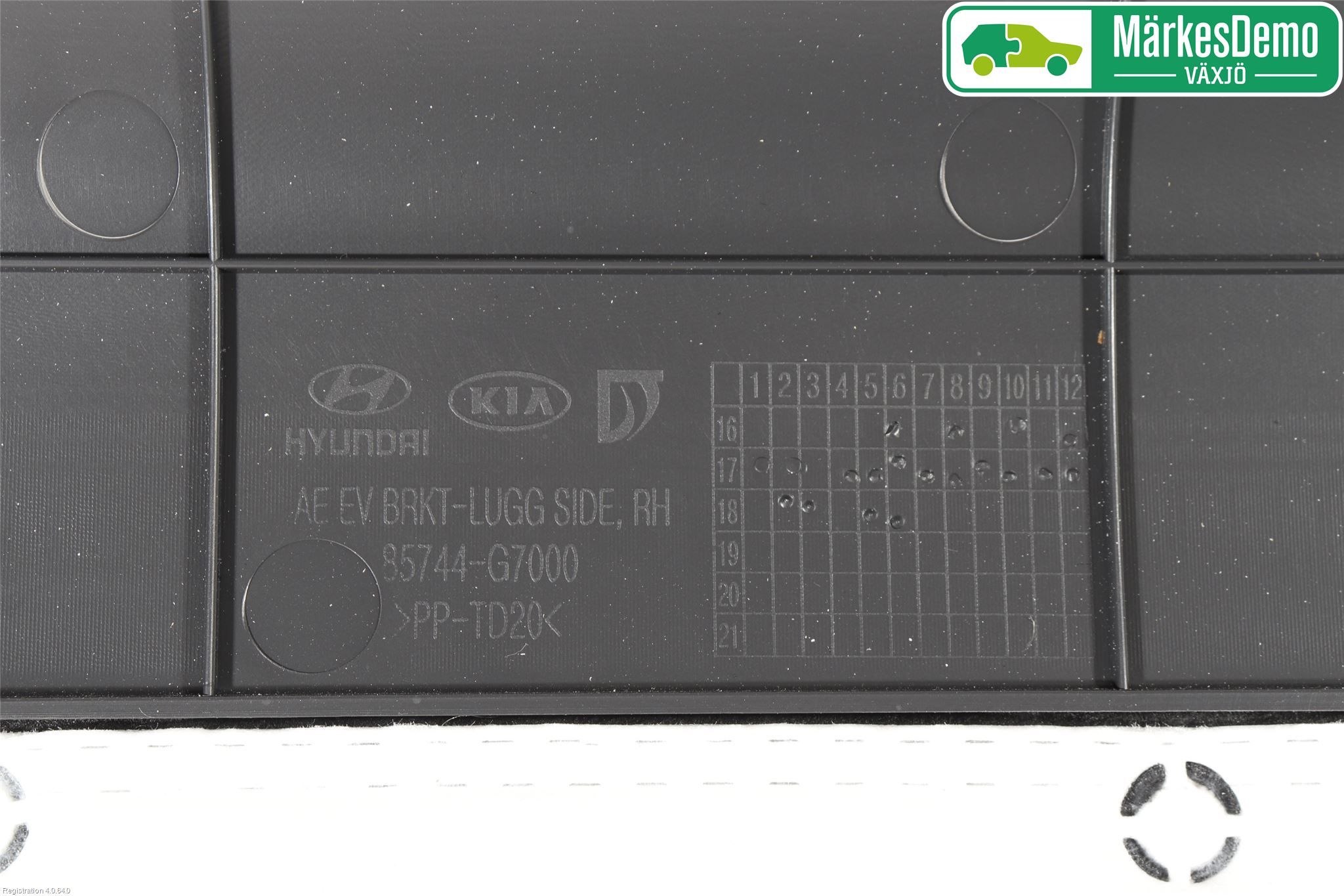 Hyundai IONIQ AE 17-22 Innr Bagasjeromkledsel