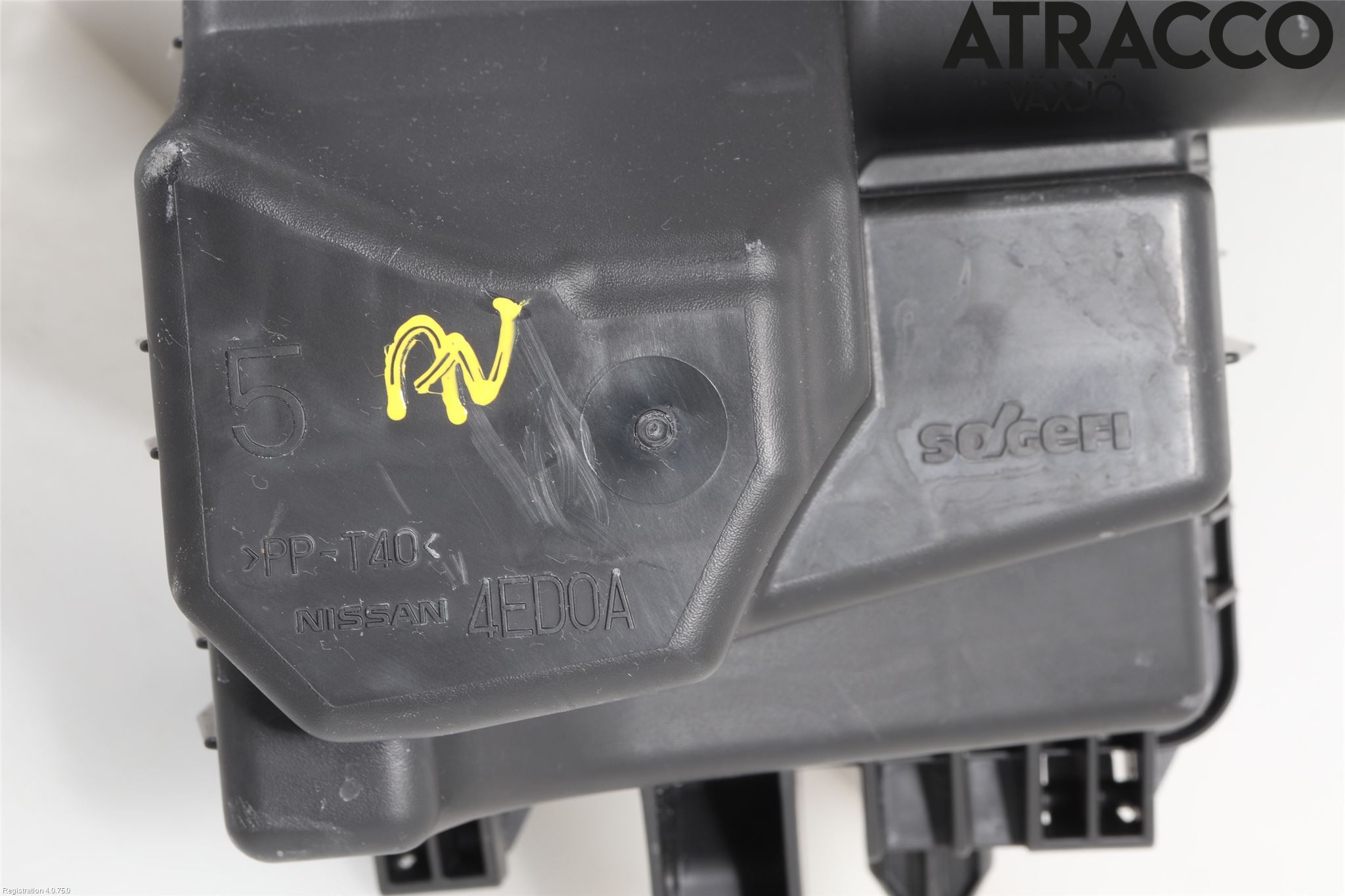 Nissan QASHQAI 14-17 Luftfilter Boks