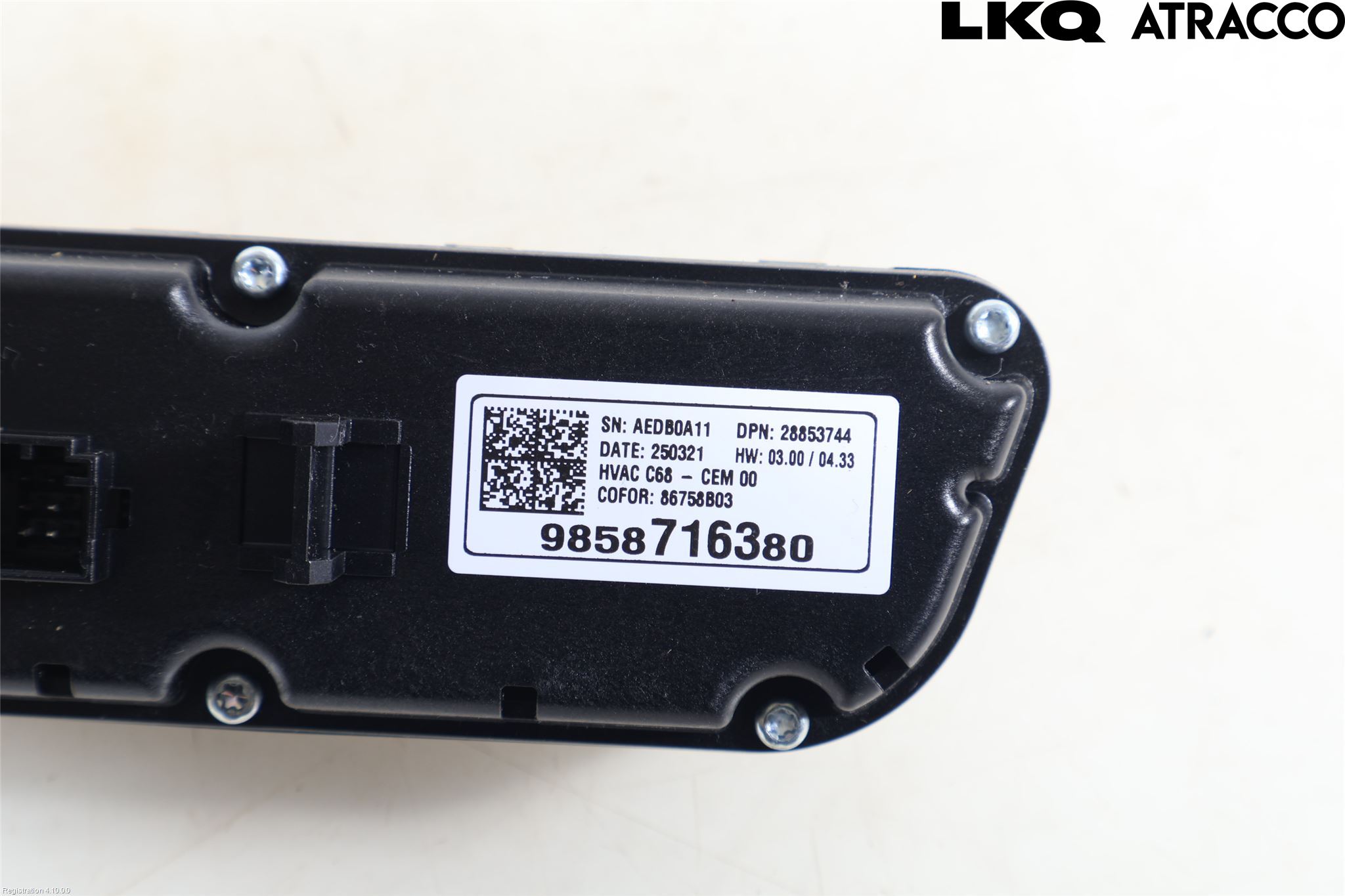 Opel MOKKA 21- Varme Ac Betjening-Display