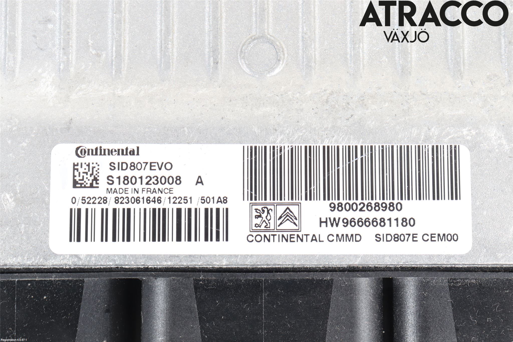 Citroen C5 08-17 Styreenhet Dieselpumpe
