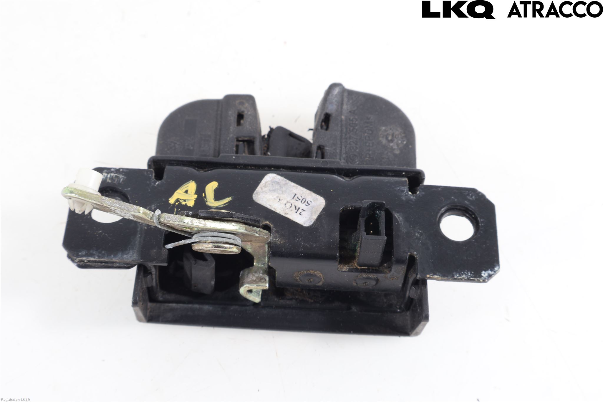Volkswagen VW CADDY      04-10 Bakluke-Lokk Låsekasse