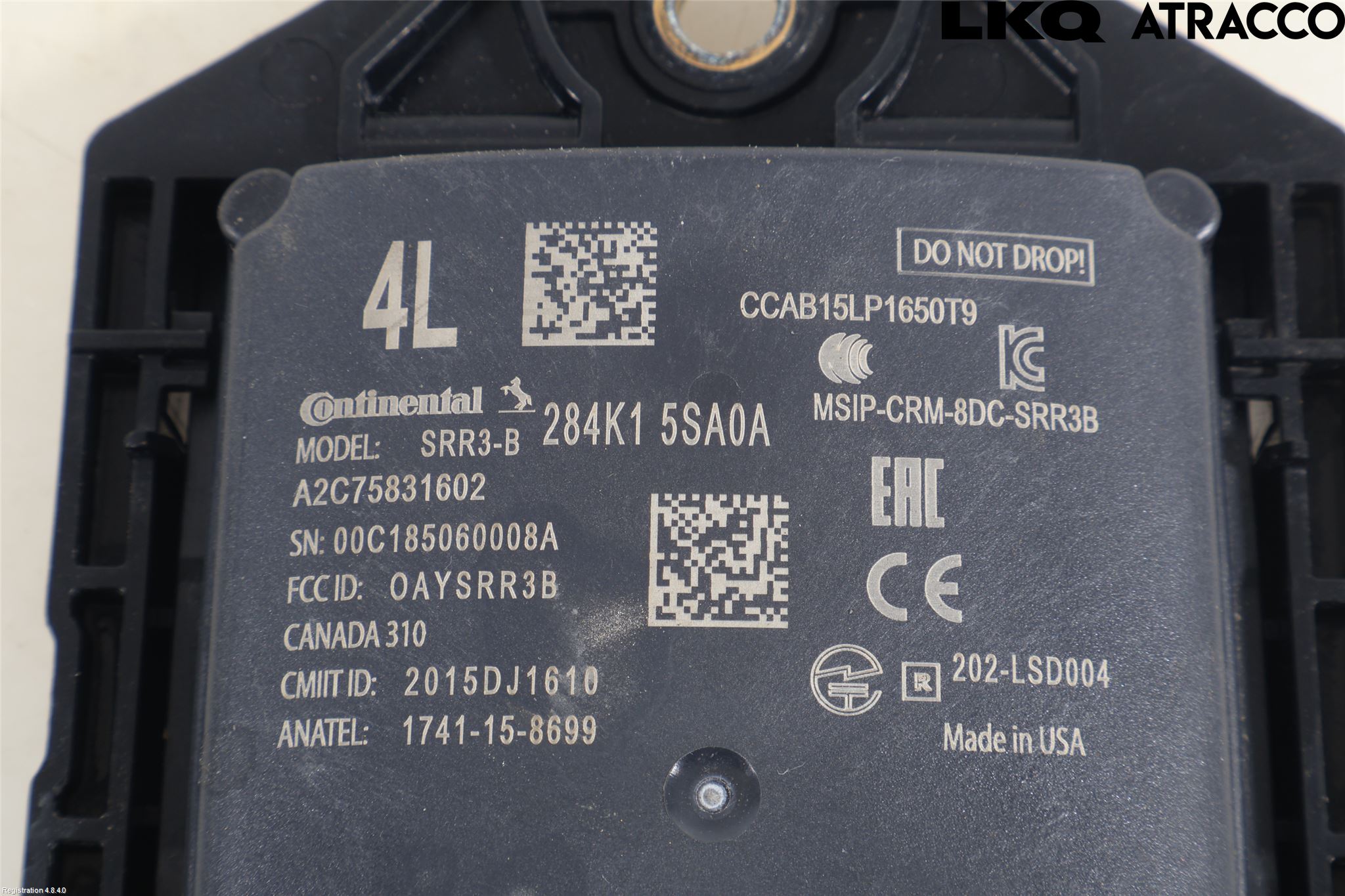 Nissan LEAF 18- Sensor Kollisjonsbeskyttelse