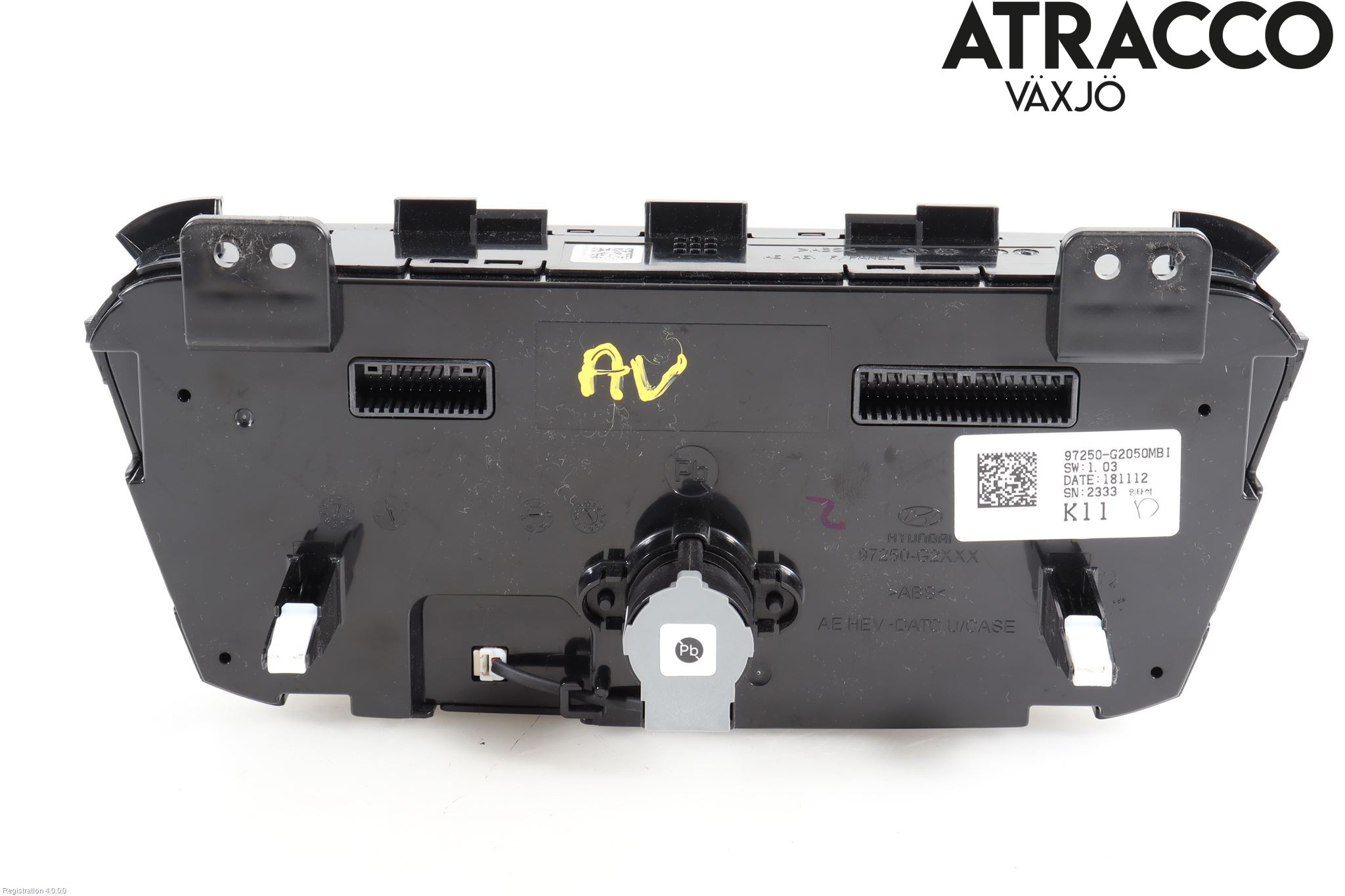 Hyundai IONIQ AE 17-22 Varme Ac Betjening-Display