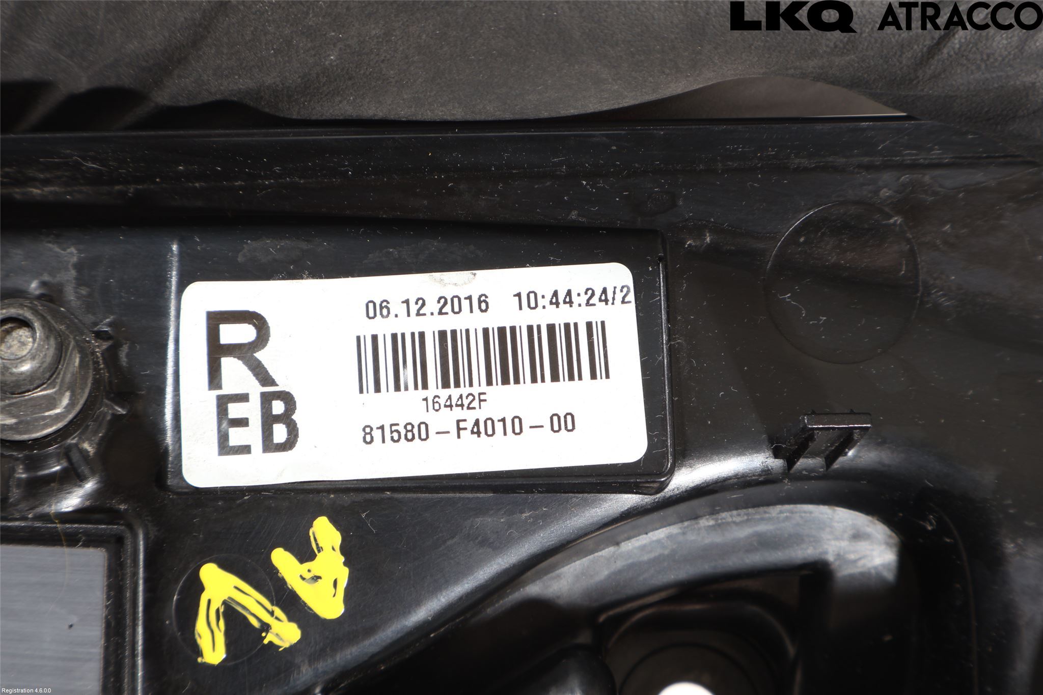 Toyota C-HR 16-23 Baklykt Høyre  På Luke(Indre)