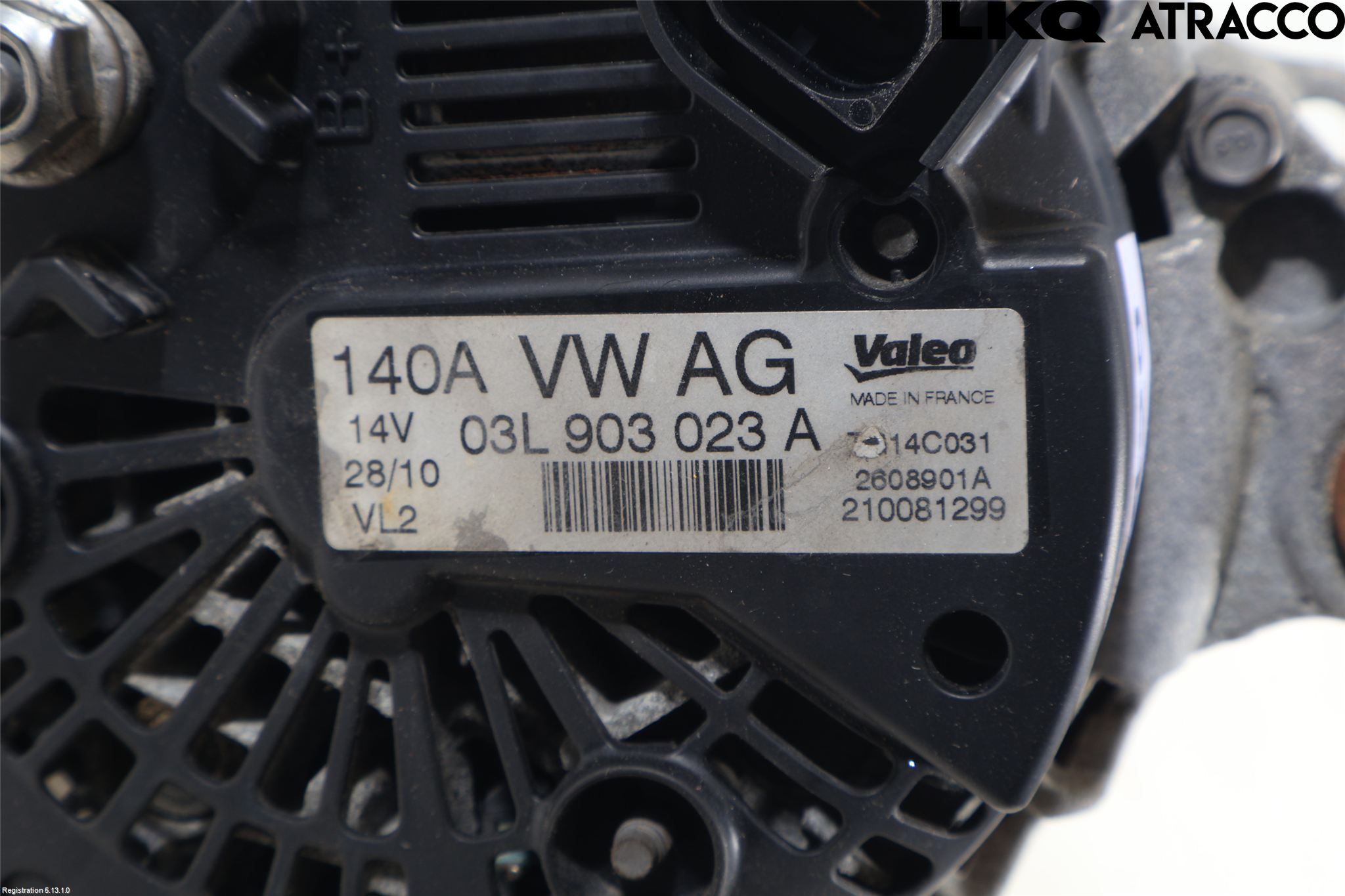 Audi A3/S3 05-13 Dynamo