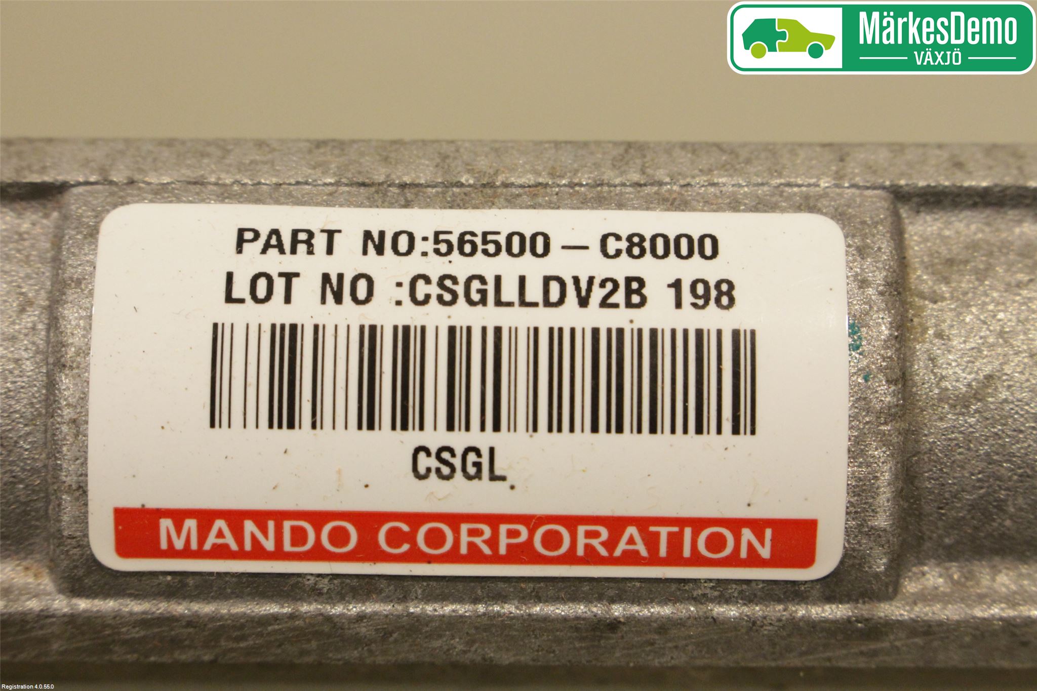 Hyundai i20 GB 15-20 Servo Snekke - Tannstang