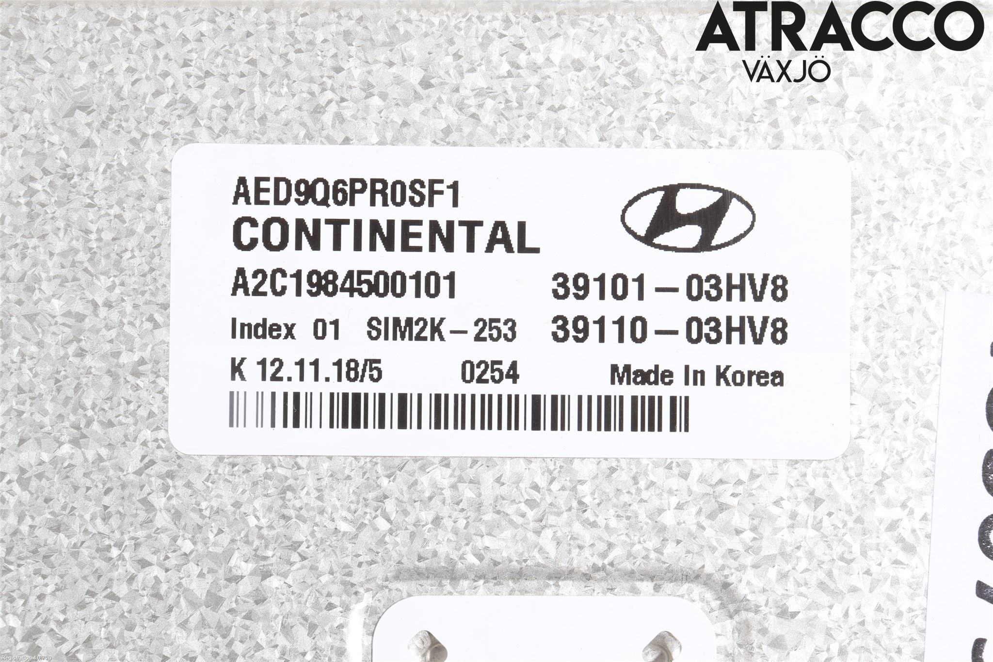 Hyundai IONIQ AE 17-22 Styreenhet Innsprøytning