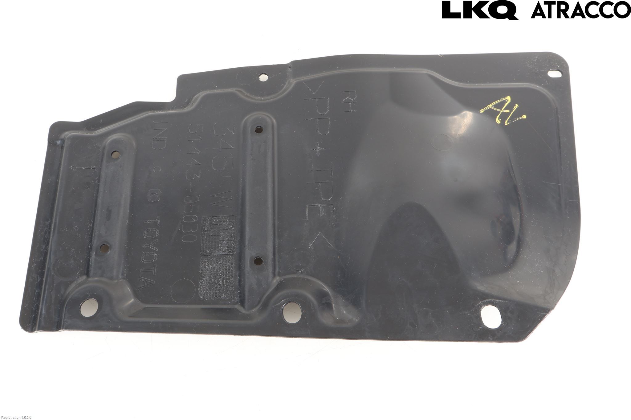 Toyota AURIS 13-19 Bunnplate U Motor-Gear-Dørk