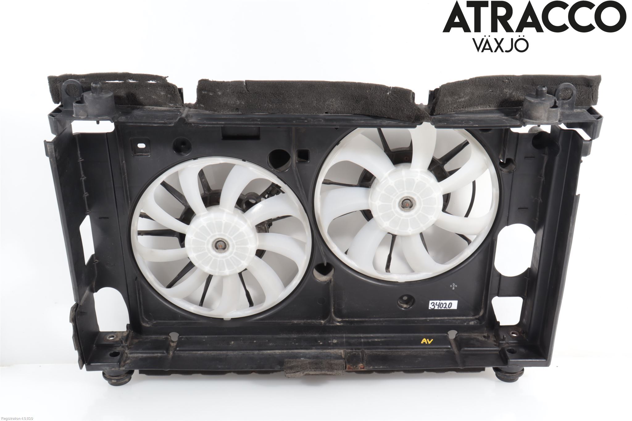 Toyota PRIUS ZVW30 09-20 Kjølevifte-Radiator Hus-Kåpe