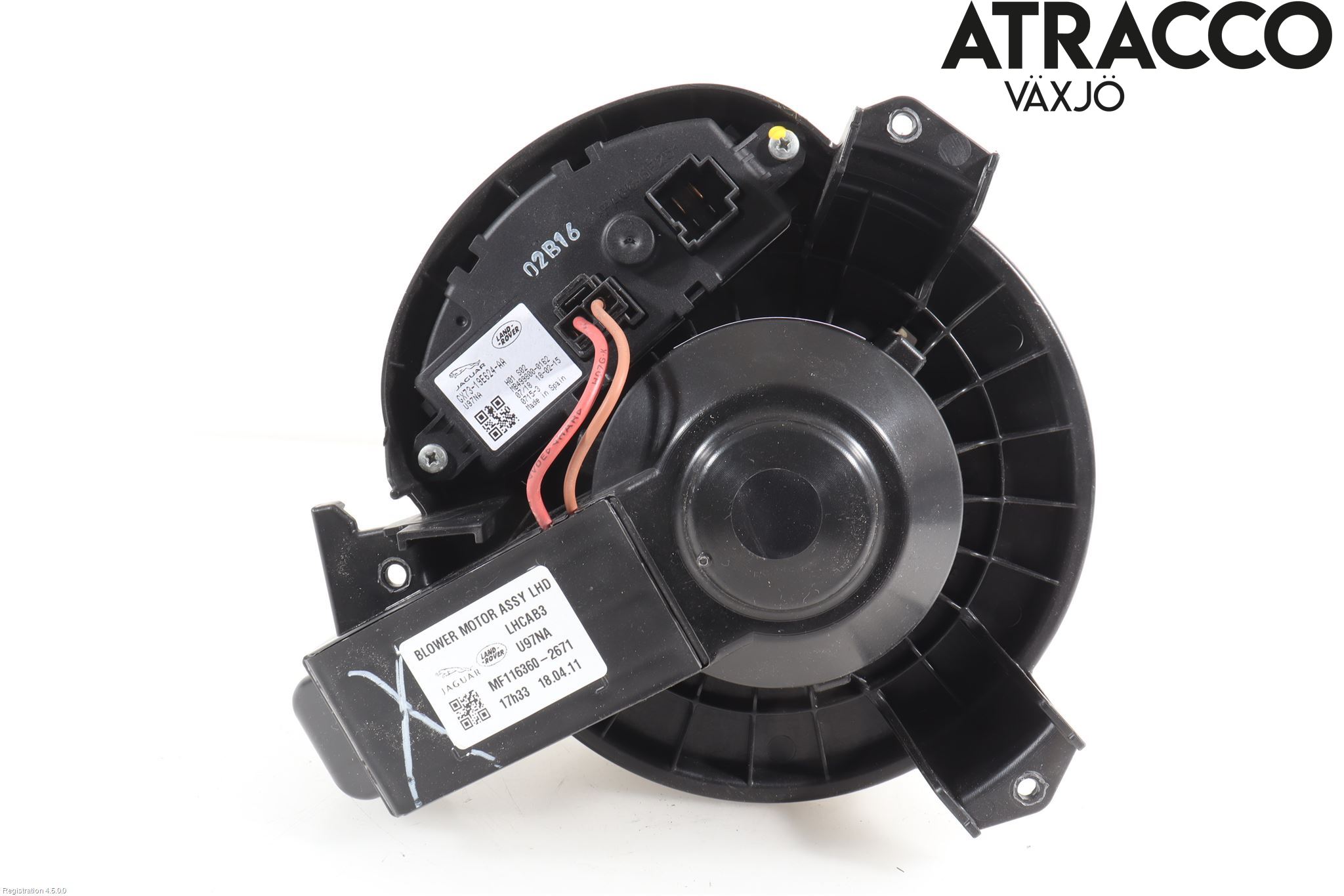 Landrover RANGE ROVER VELAR (L560) 17- Varmeapparat Viftemotor