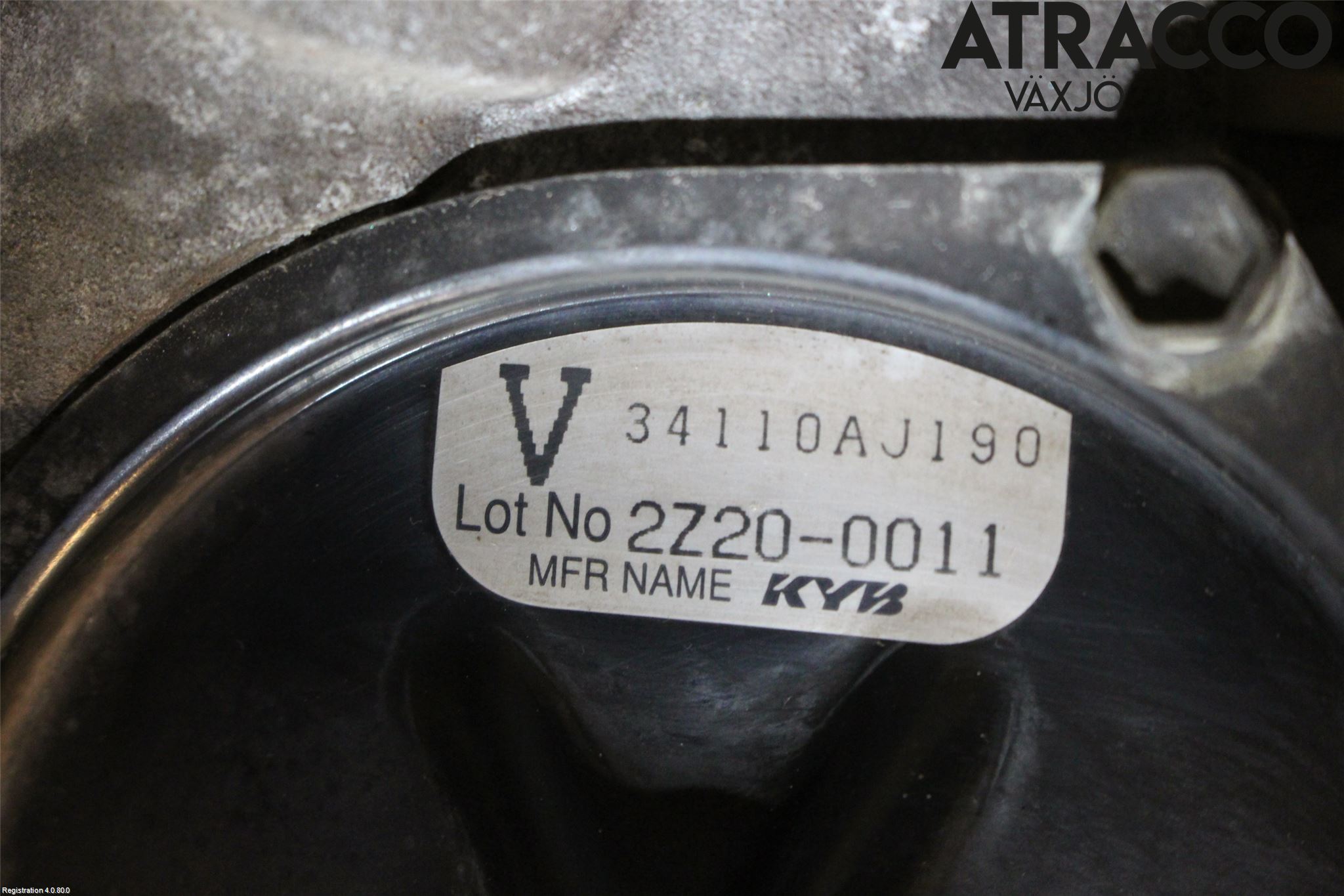 Subaru LEGACY 10-14 Servo Snekke - Tannstang