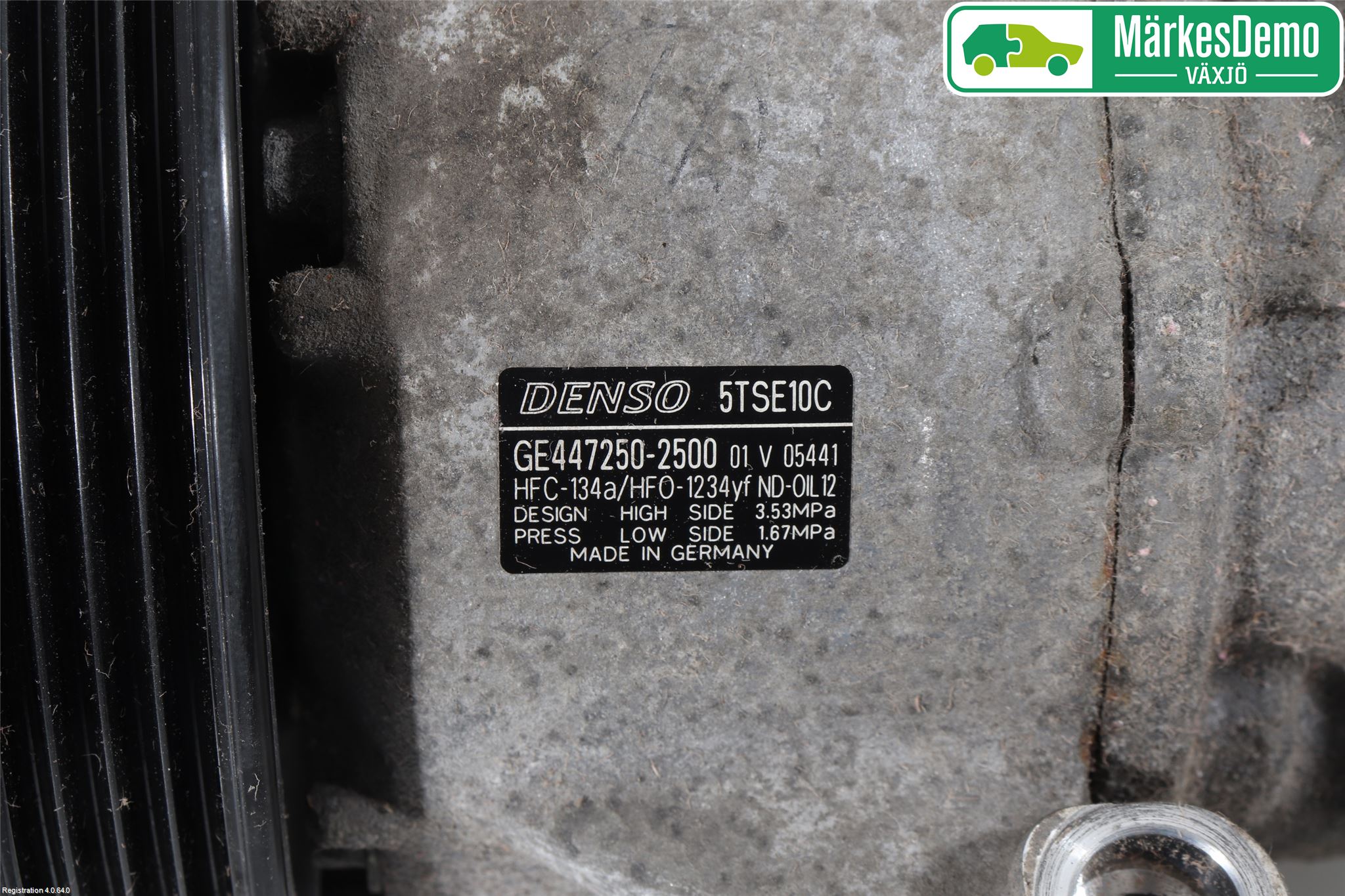 Toyota YARIS XP130 15-20 Varme Ac Kompressor
