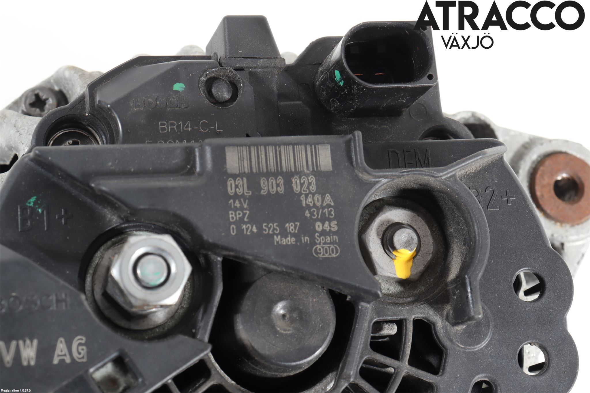 Volkswagen VW TOURAN 10-15 Dynamo