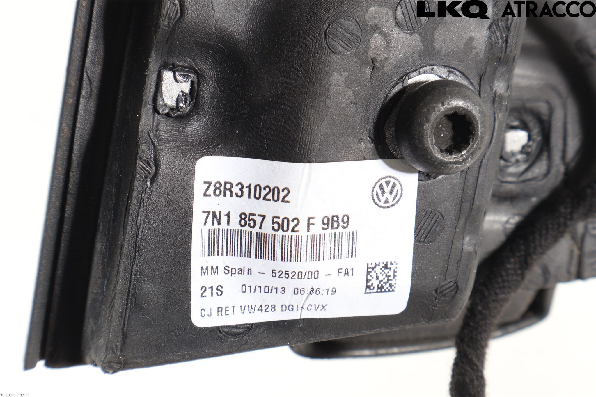 Volkswagen VW SHARAN 11- Speil H M-El Justering