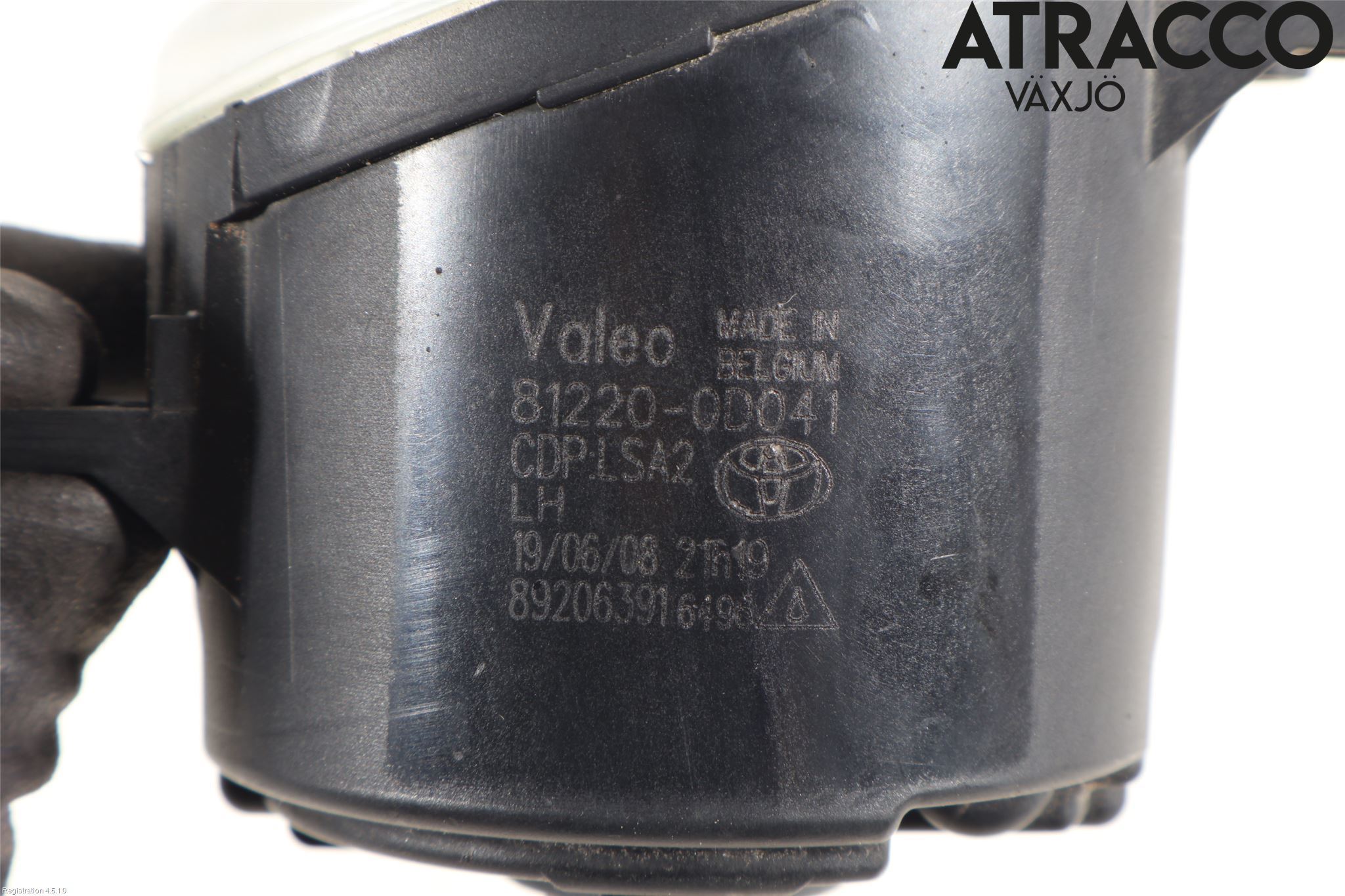Toyota AURIS 07-09 Frontlykt-Kurve-Tåkelys