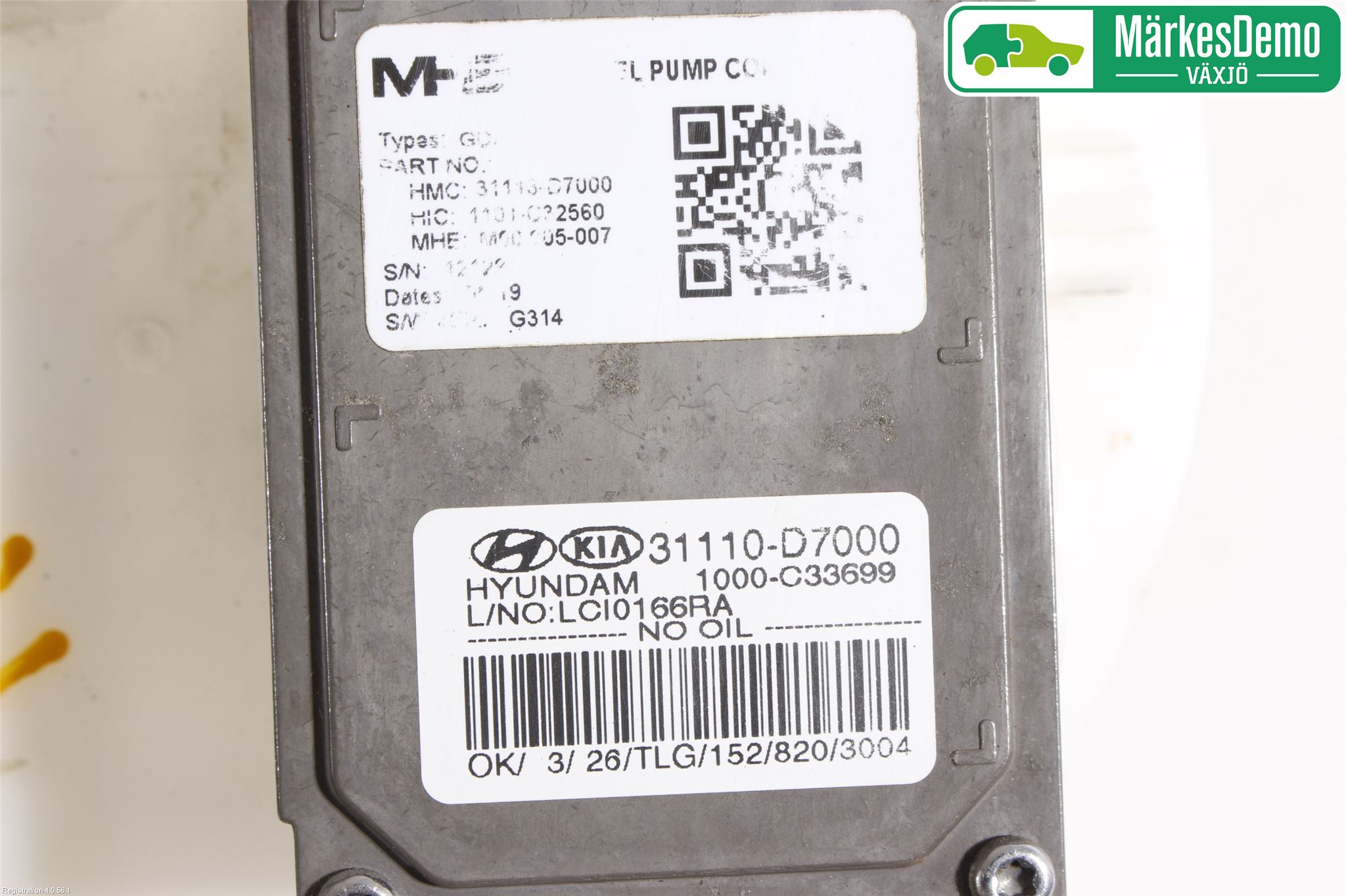 Hyundai TUCSON 05- Drivstoffpumpe Fødepumpe El