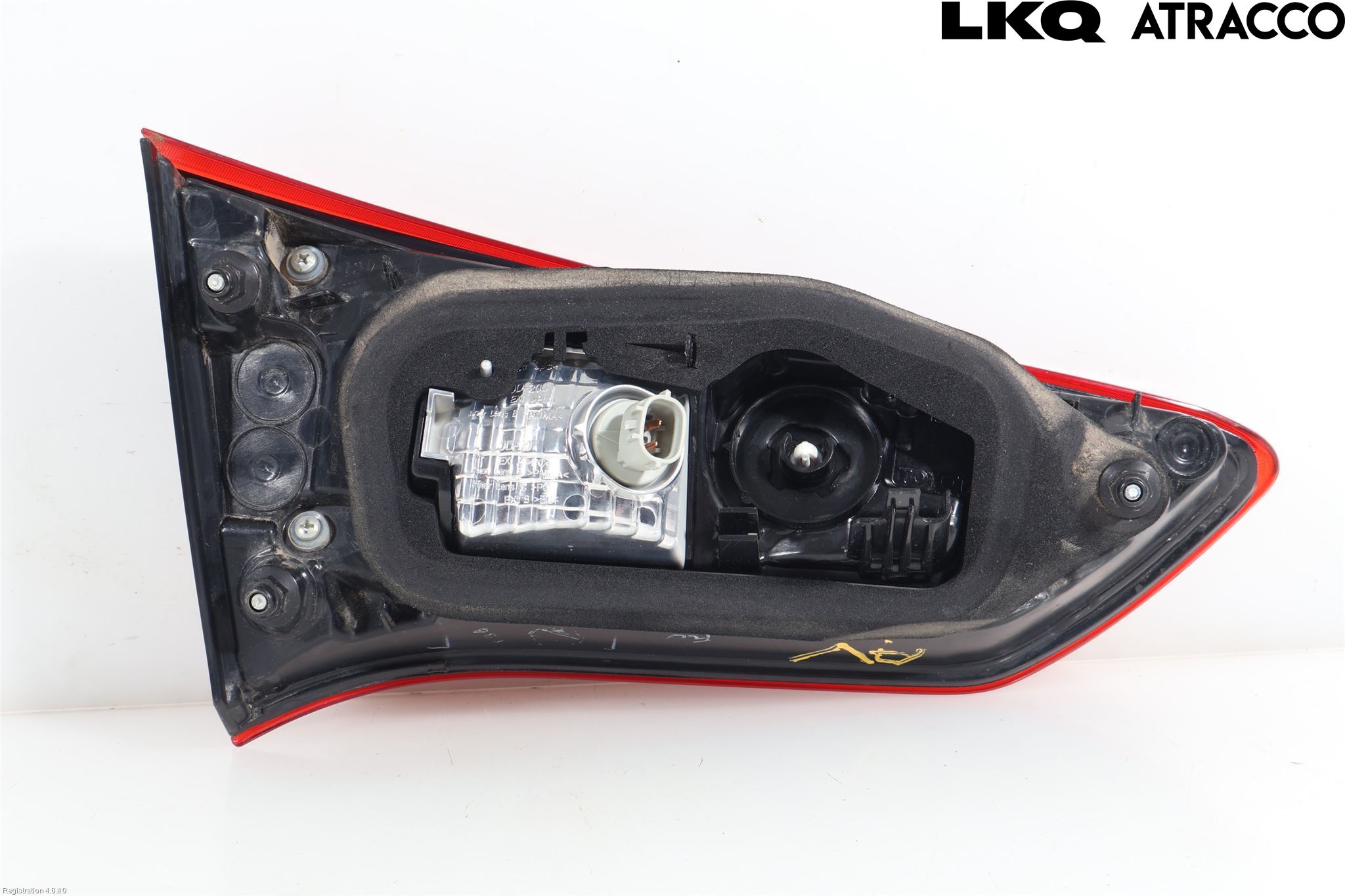 Toyota YARIS XP130 15-20 Baklykt Høyre  På Luke(Indre)