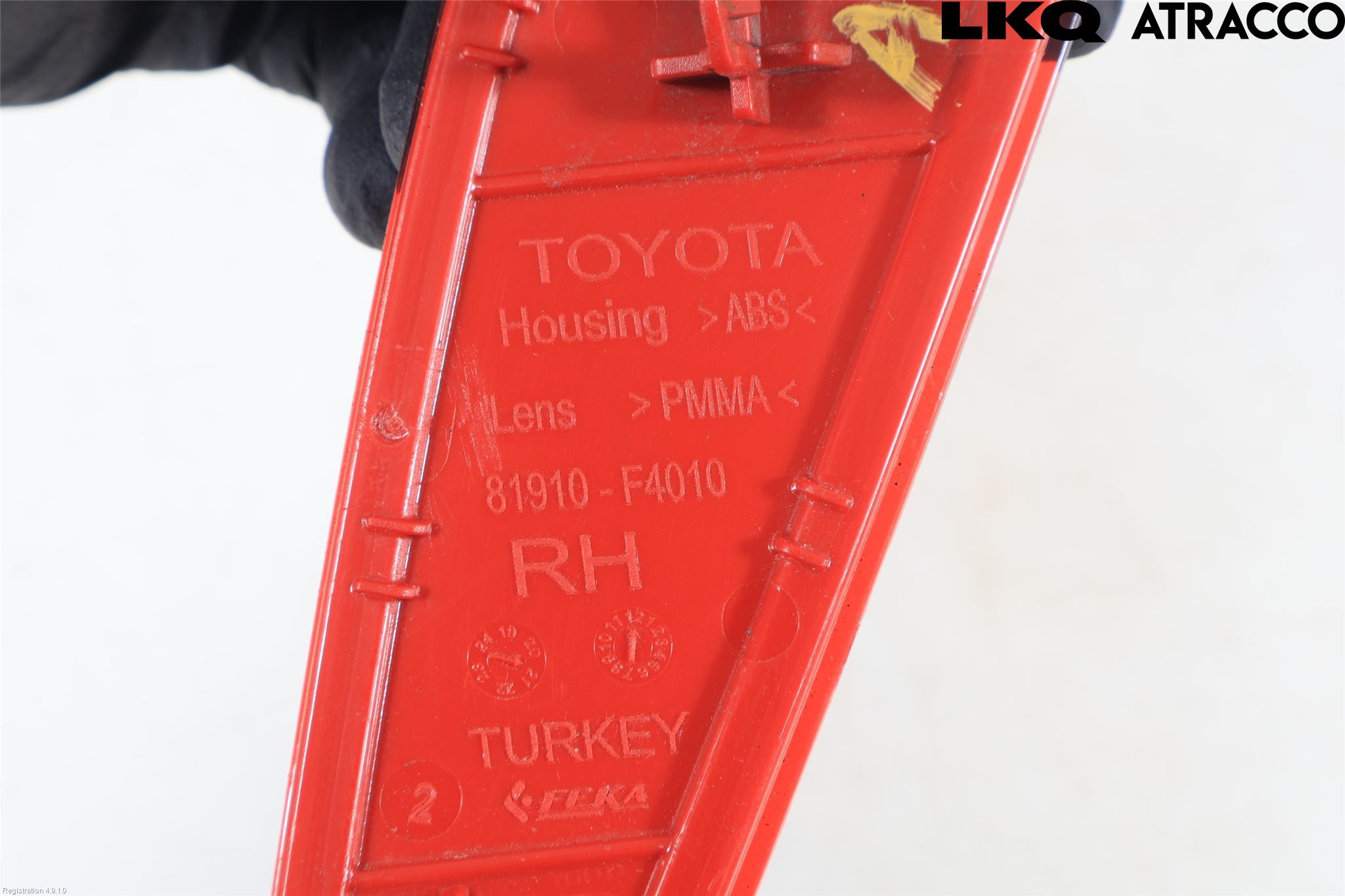 Toyota C-HR 16-23 Refleks Bak
