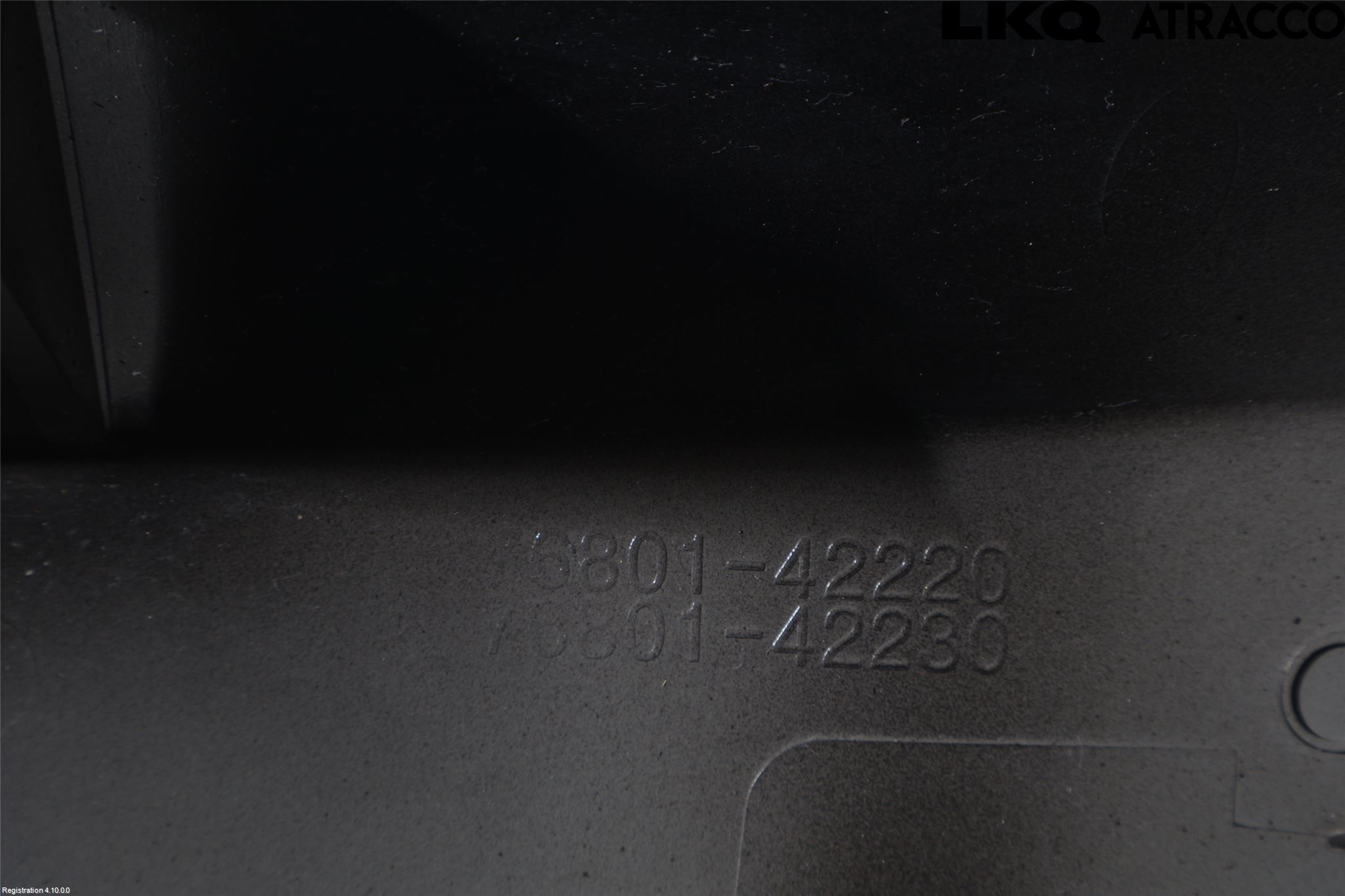 Toyota RAV4 13-18 Refleksplate - Skiltplate