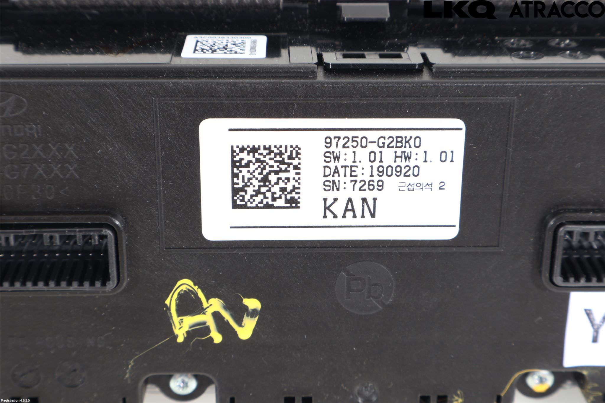 Hyundai IONIQ AE 17-22 Varme Ac Betjening-Display