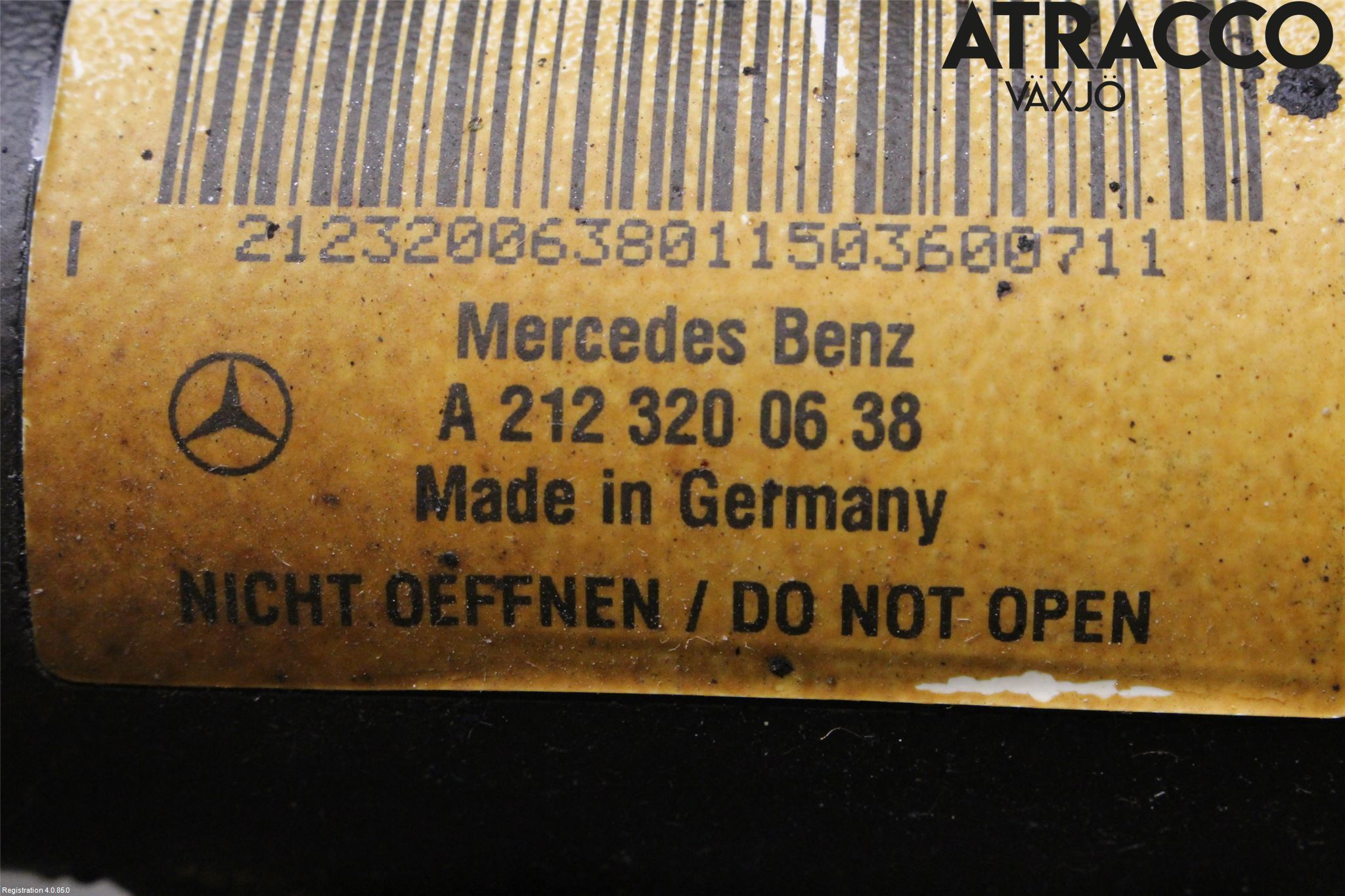 Mercedes-Benz MB E-KLASS (W212) 09-16 Fjærbein Foran Venstre