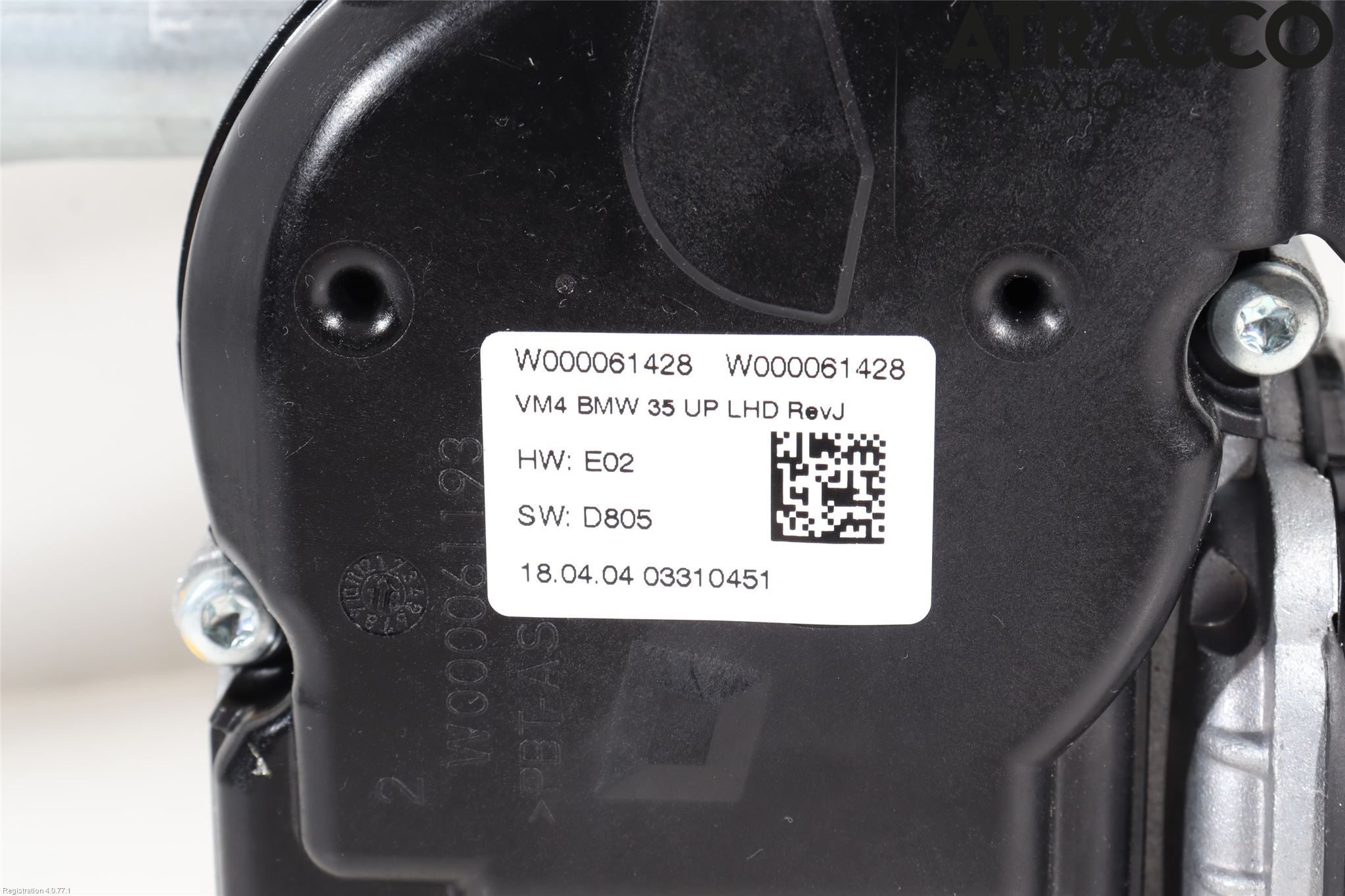 BMW 5 G30/G31/F90 17-23 Viskeroverføring Frontrute