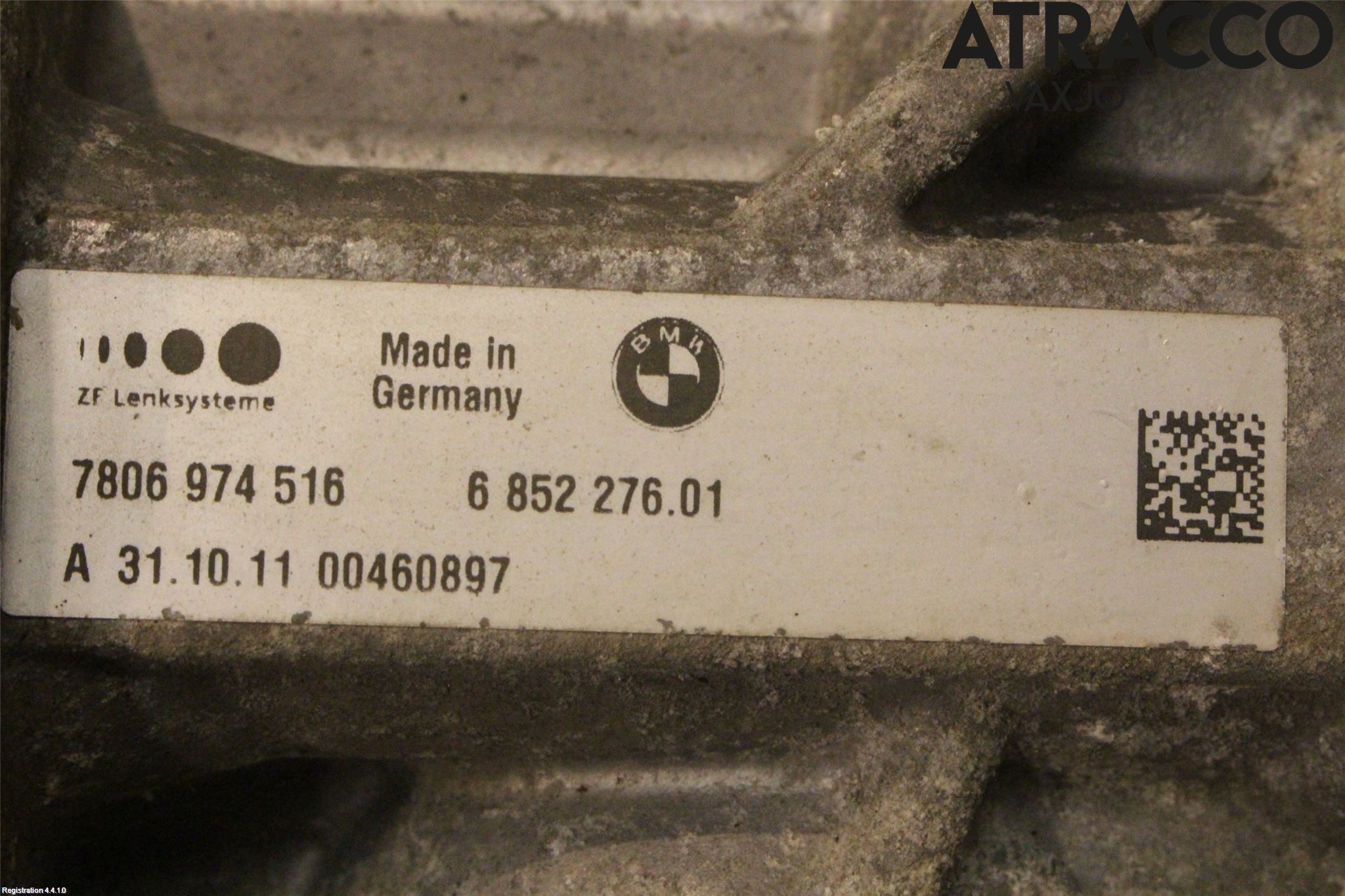 BMW 5 F10/F11/F18 09-17 Styrväxel/Snäcka Elektrisk