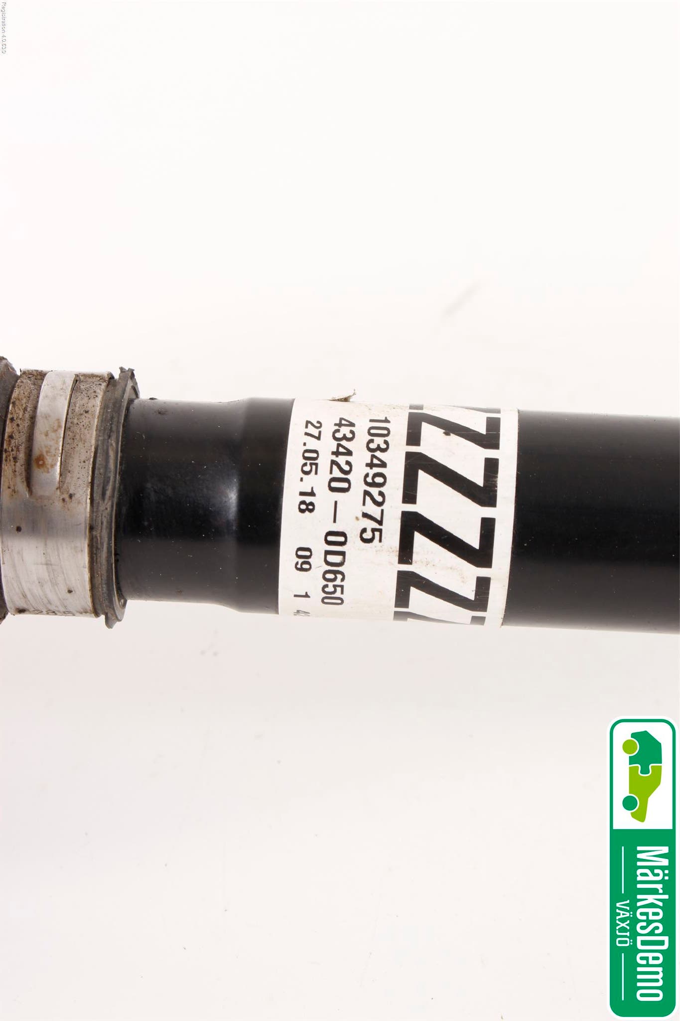 Toyota YARIS XP130 15-20 Drivaksel Foran Kompl Venstre