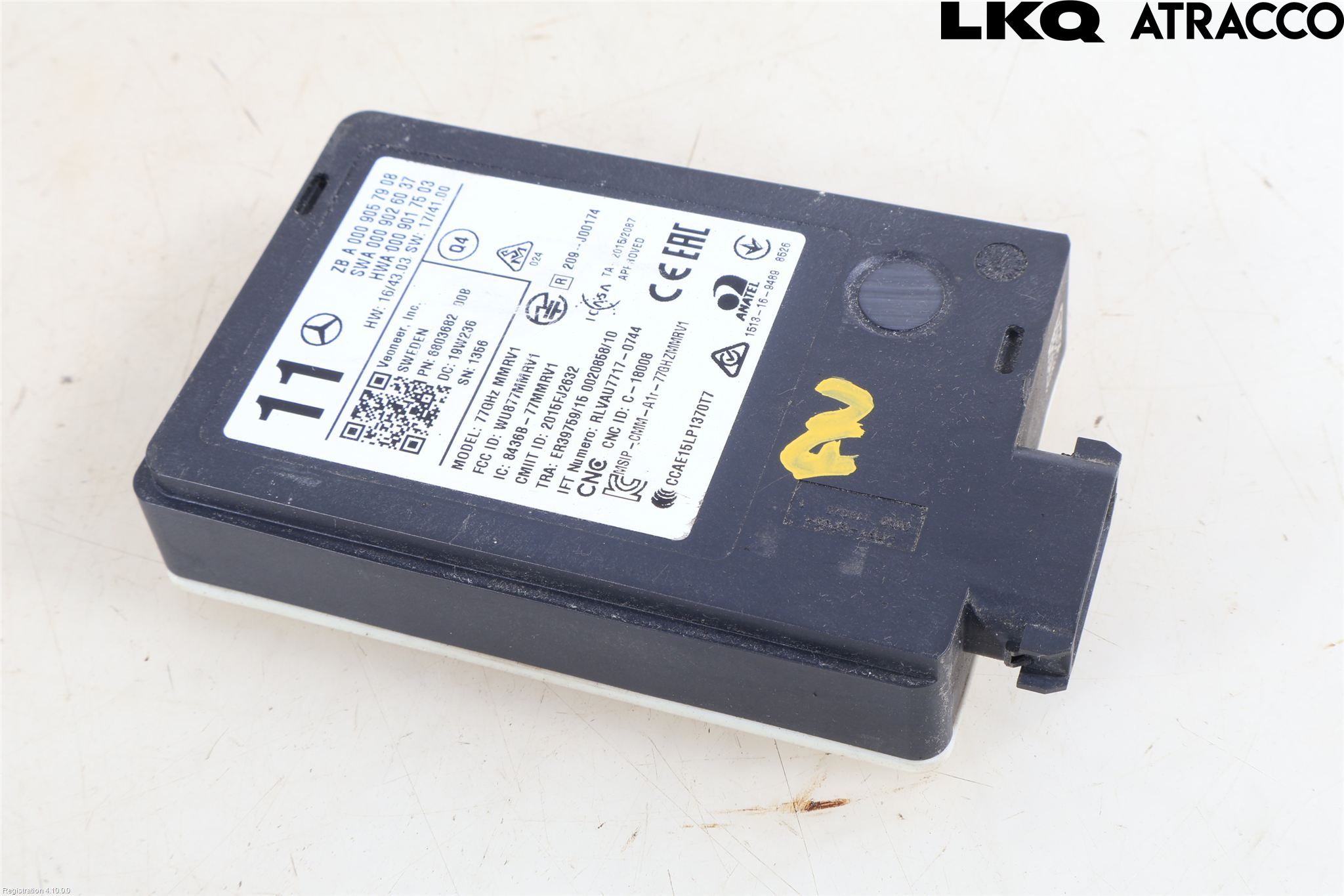 Mercedes-Benz MB E-KLASS (W213) 16-23 Sensor Kollisjonsbeskyttelse
