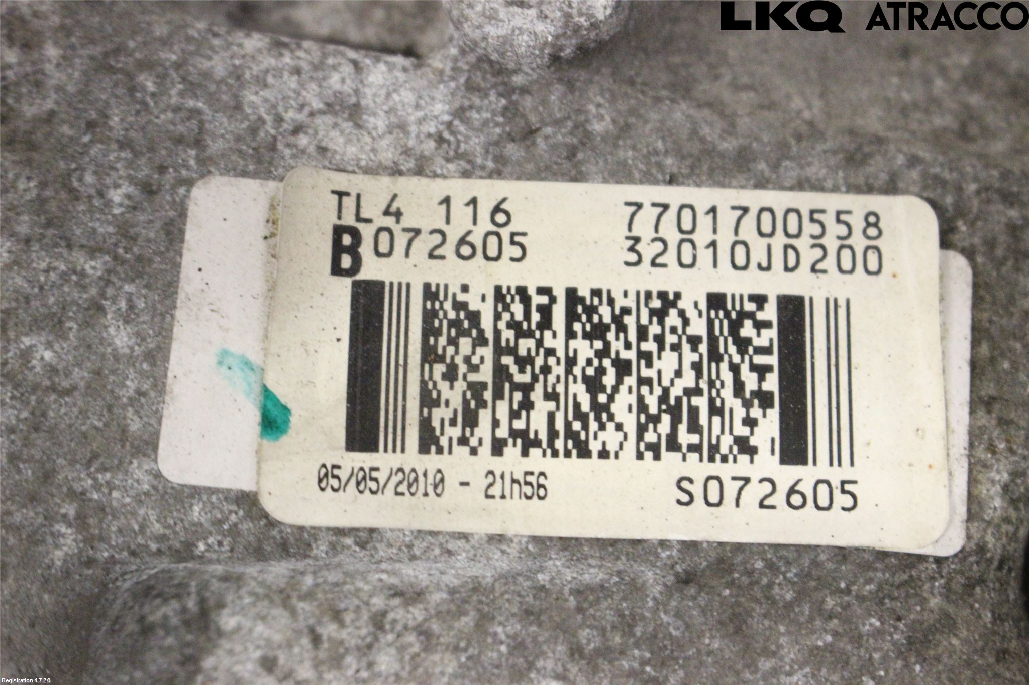 Nissan QASHQAI+2  10-14 Gearkasse 6 Trinn