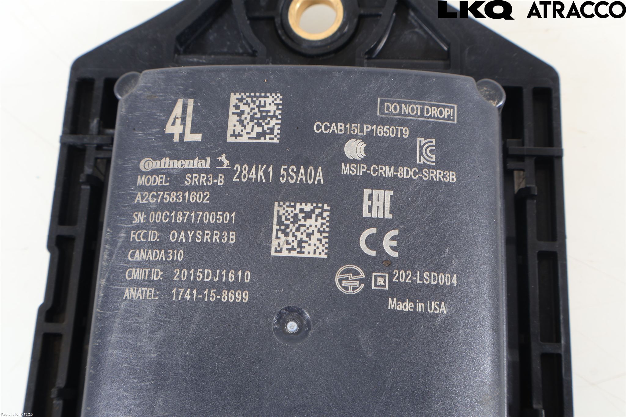 Nissan LEAF 18- Sensor Kollisjonsbeskyttelse